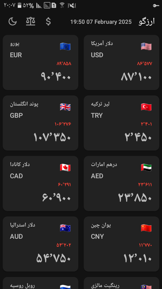 اسکرین شات 4 برنامه ارزگو