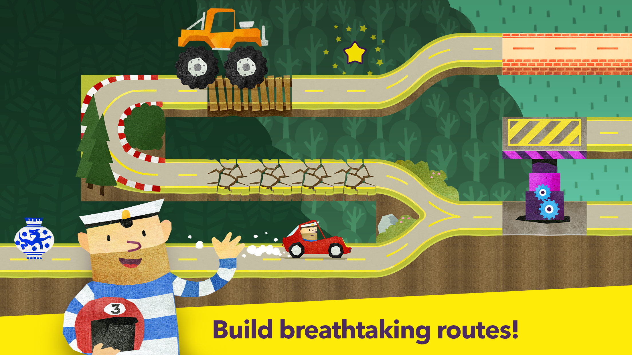 اسکرین شات 4 بازی Kids car racing - Fiete Cars
