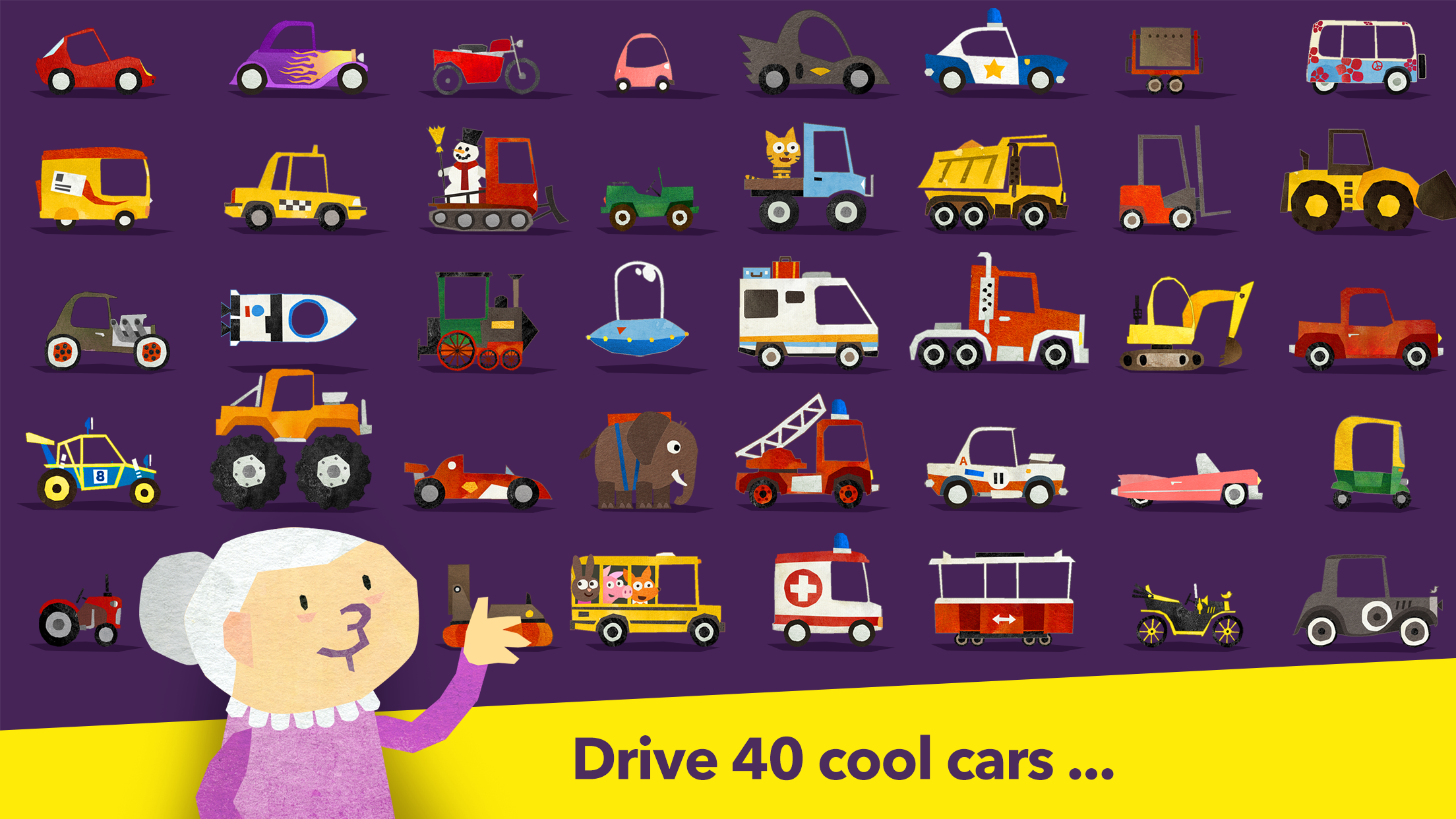 اسکرین شات 2 بازی Kids car racing game  - Fiete
