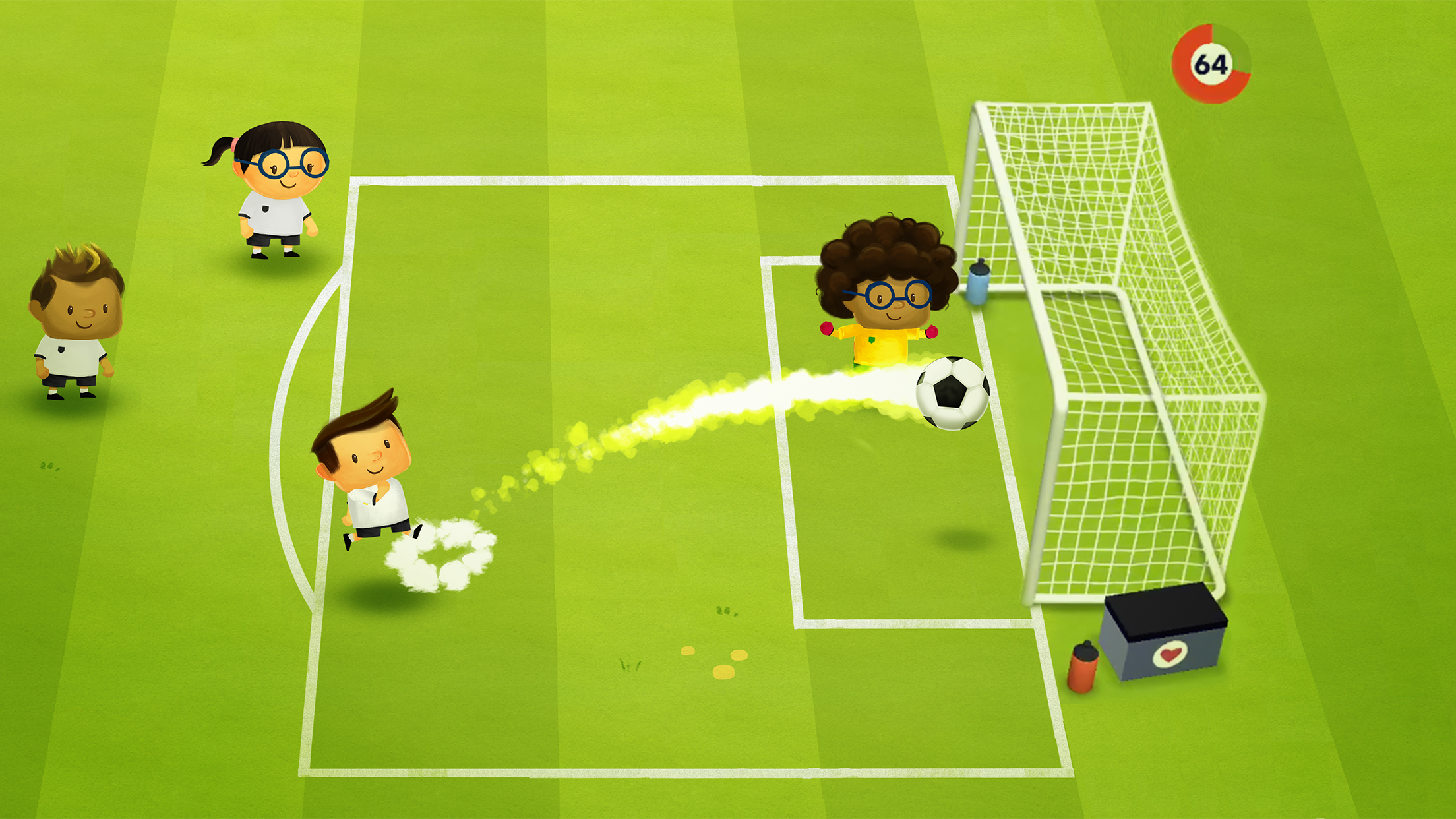 اسکرین شات 8 بازی Fiete Soccer - Soccer games fo