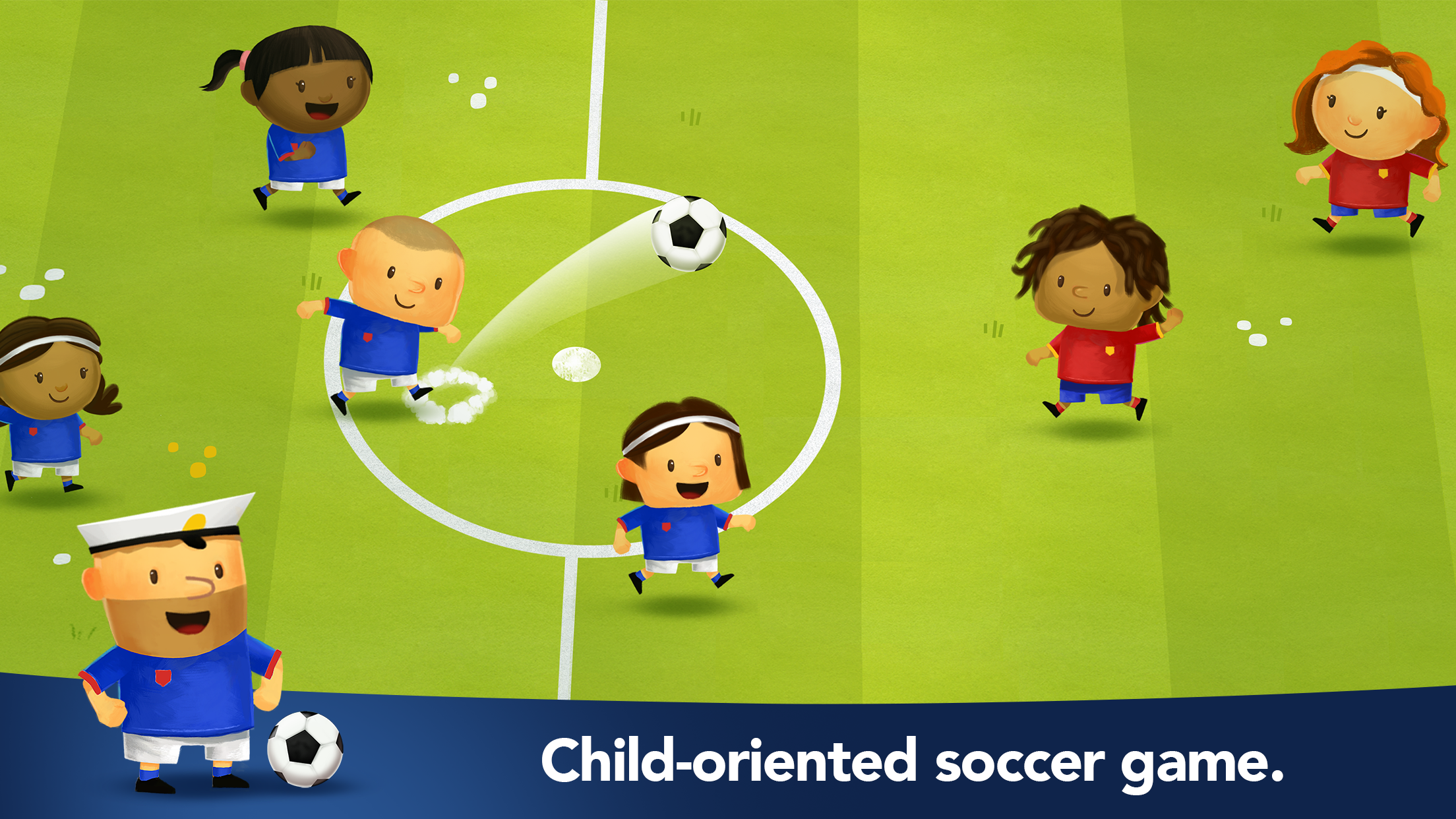 اسکرین شات 1 بازی Fiete Soccer - Soccer games fo