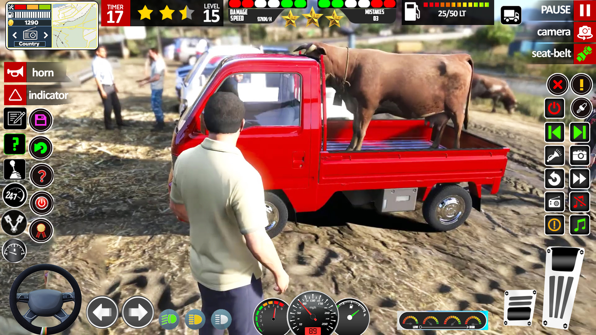 اسکرین شات 4 بازی Cargo Animal Truck Games 2024