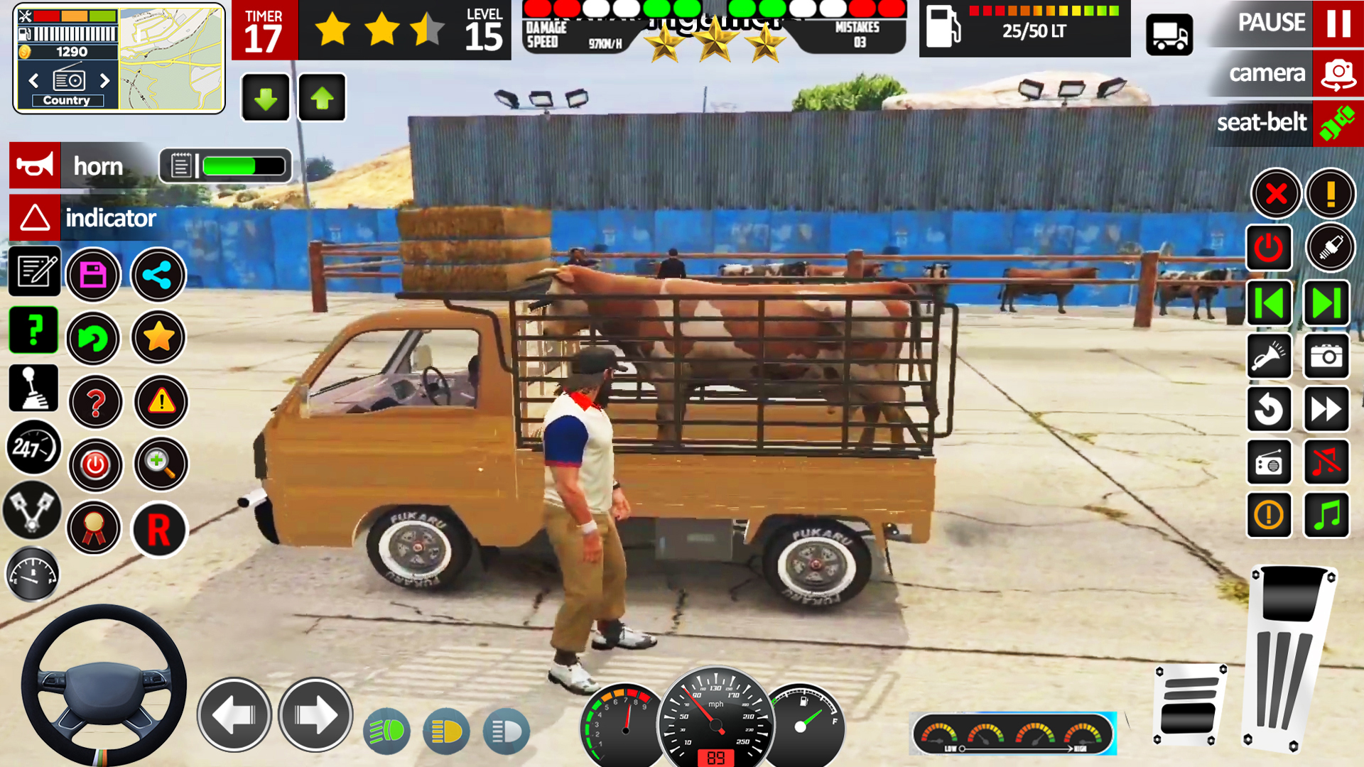 اسکرین شات 7 بازی Cargo Animal Truck Games 2024