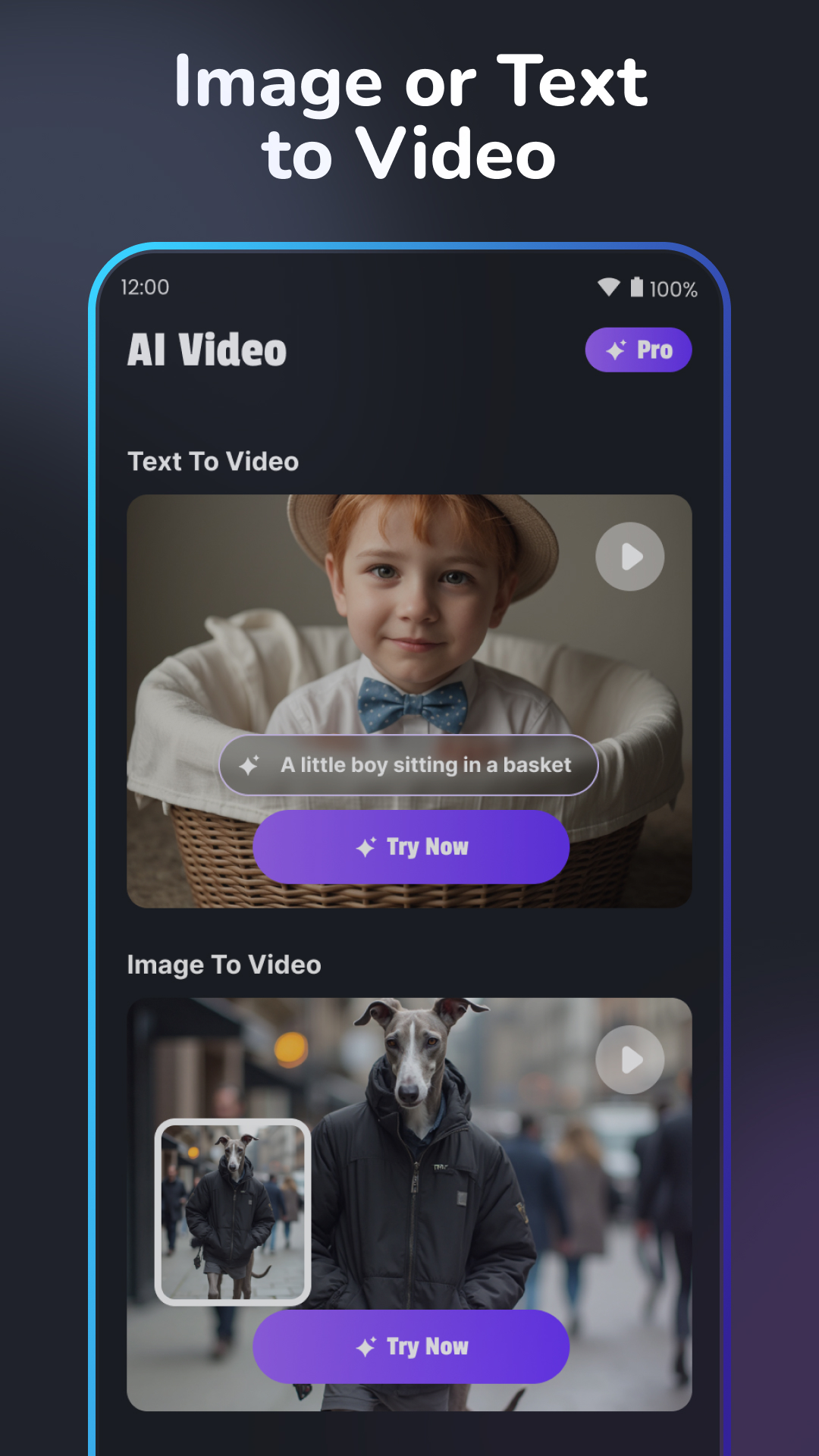 اسکرین شات 2 برنامه DeepS AI Face Video Editor