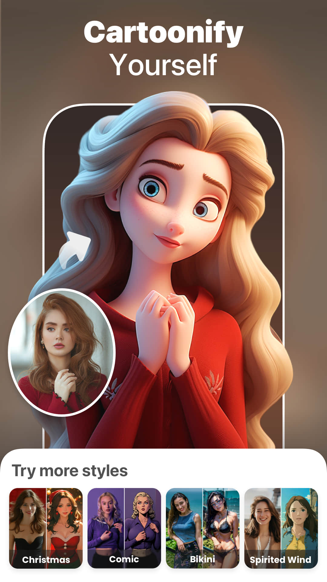 اسکرین شات 5 برنامه AI Photo Generator, Enhancer