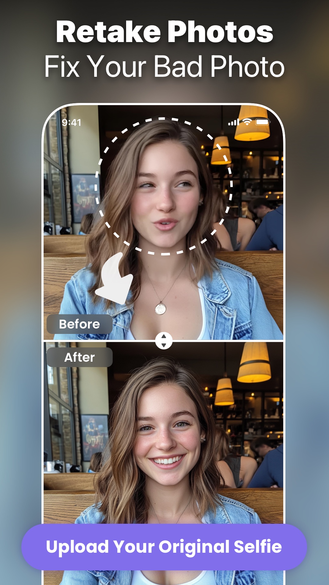 اسکرین شات 5 برنامه AI Art Photo Editor, Enhancer