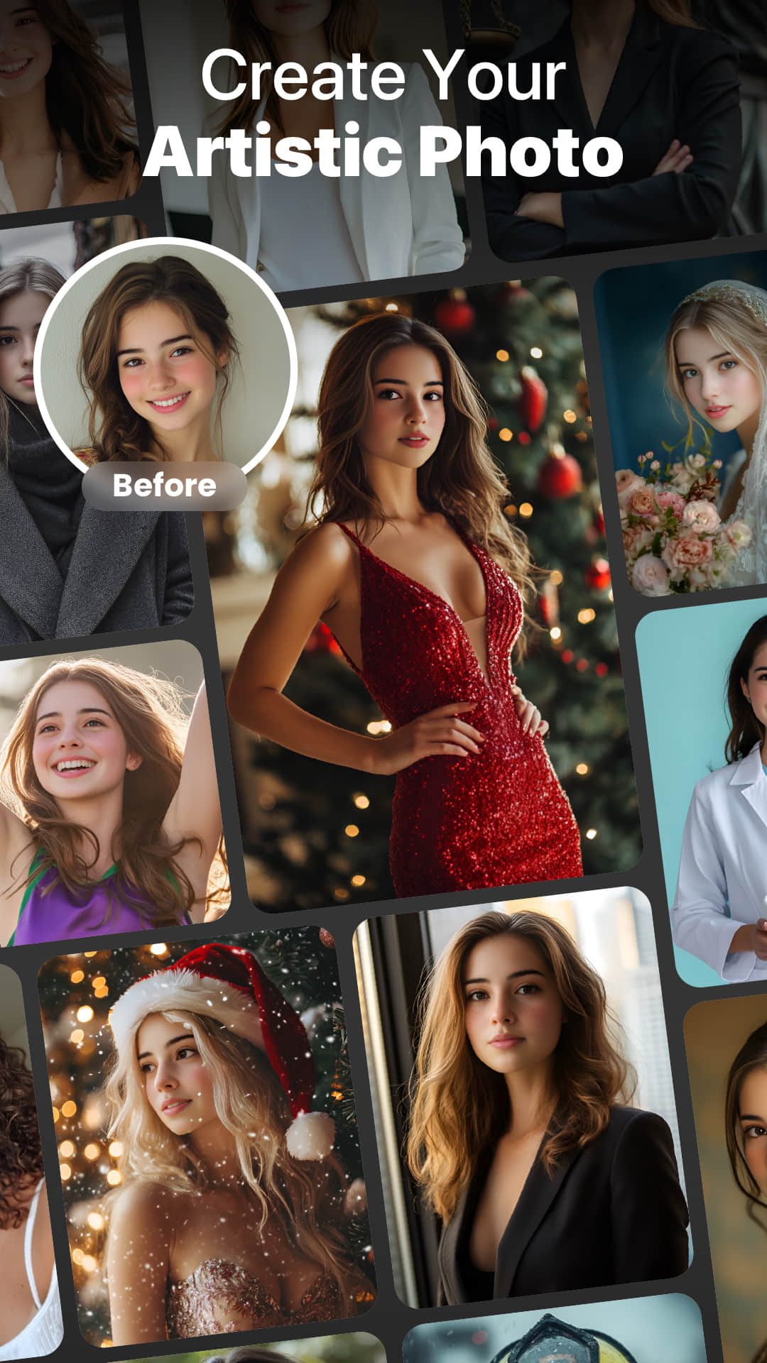 اسکرین شات 7 برنامه AI Photo Generator, Enhancer
