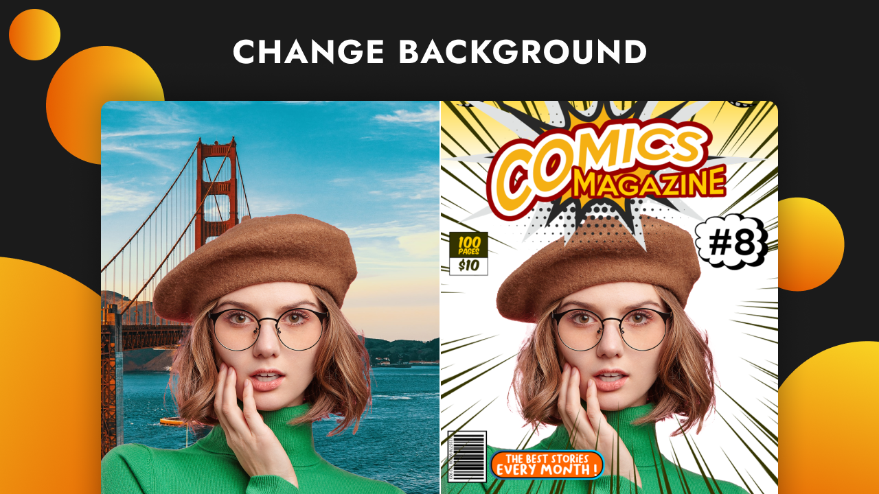 اسکرین شات 1 برنامه Remove Background: BG Changer