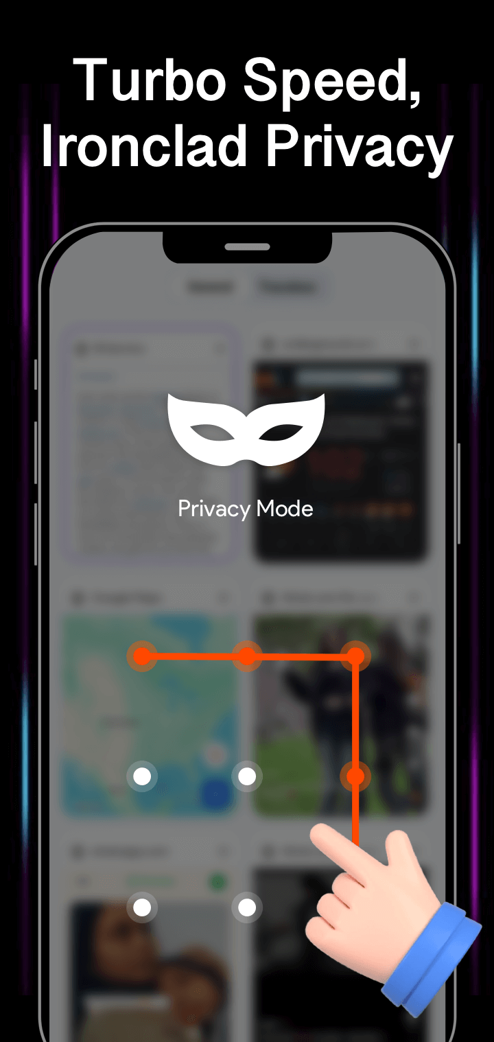 اسکرین شات 6 برنامه AI Browser - Safety & Fast