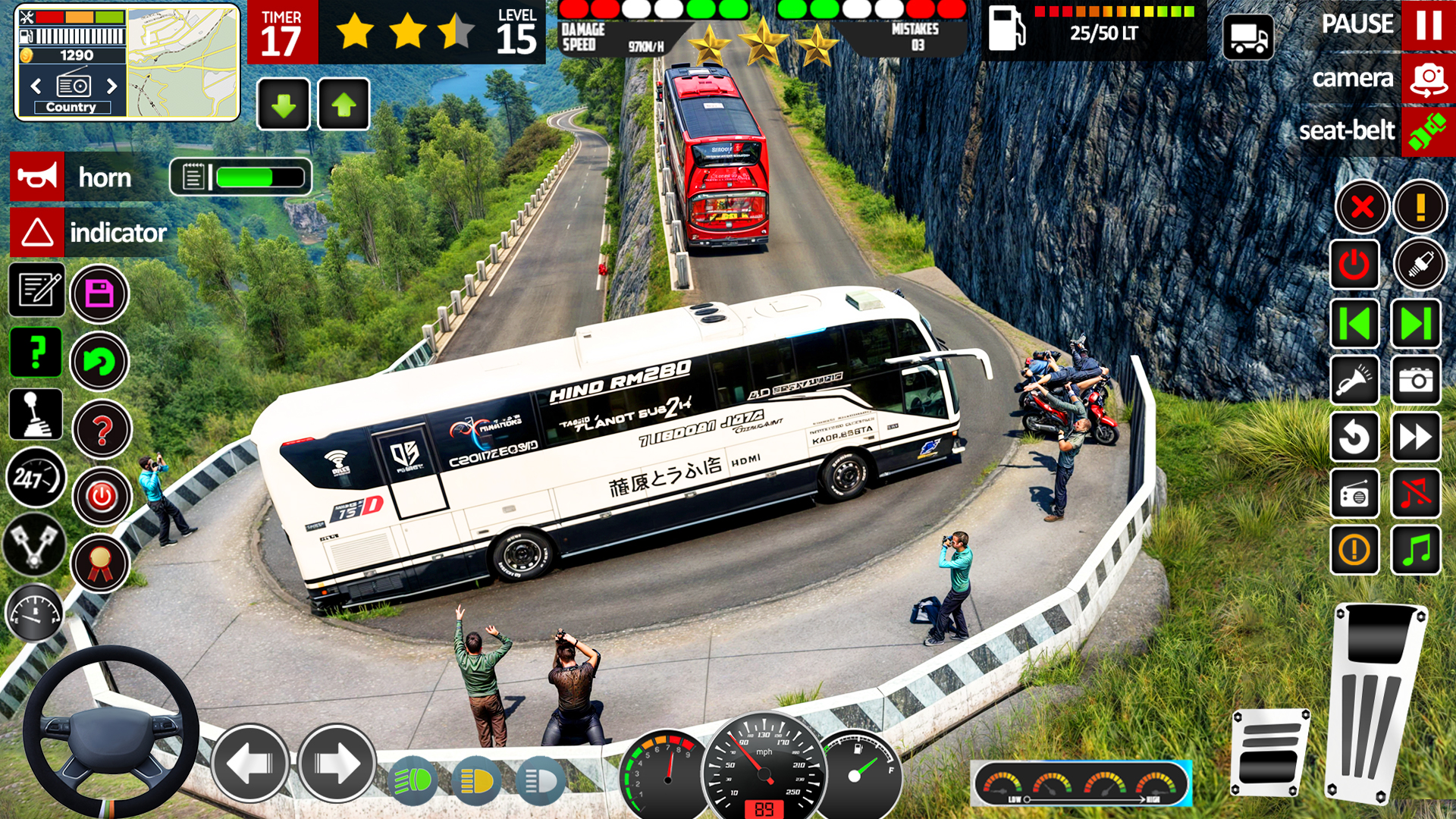 اسکرین شات 6 بازی City Bus Game 3D Offroad Bus