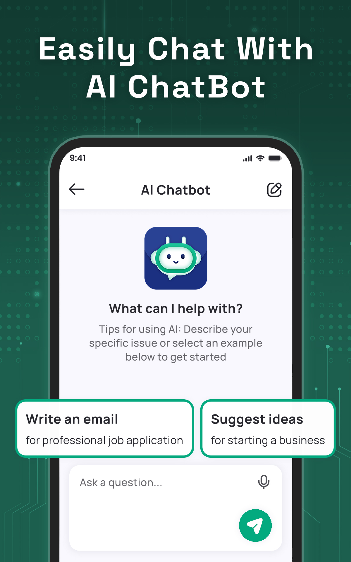 اسکرین شات 2 برنامه Ask All : AI Chat Anything
