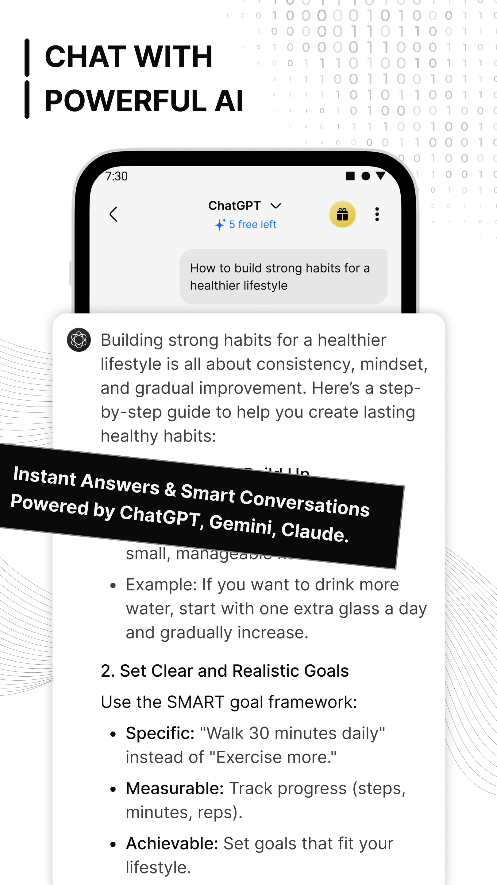 اسکرین شات 2 برنامه Chatbot AI GPT Smart Assistant
