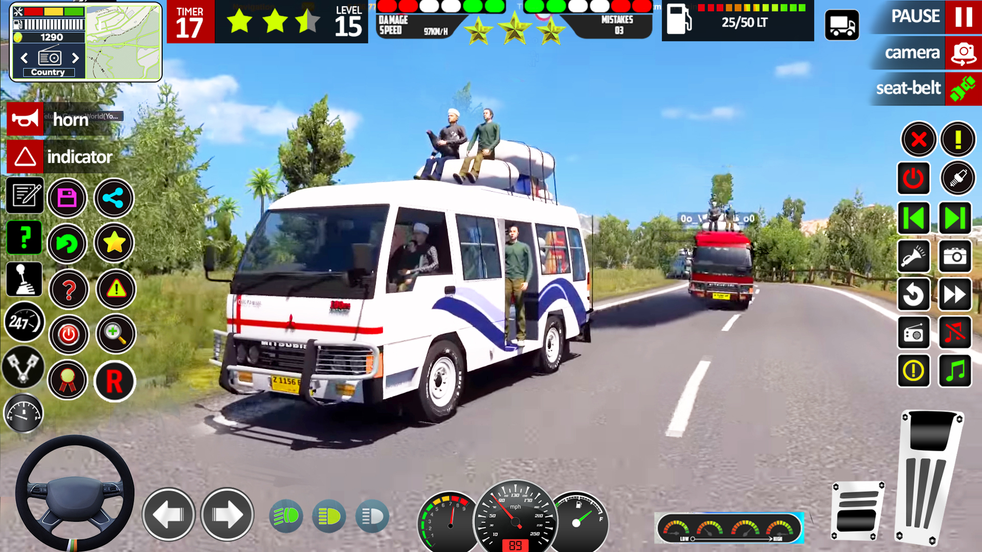 اسکرین شات 4 بازی Coach Bus Driving Games 3D