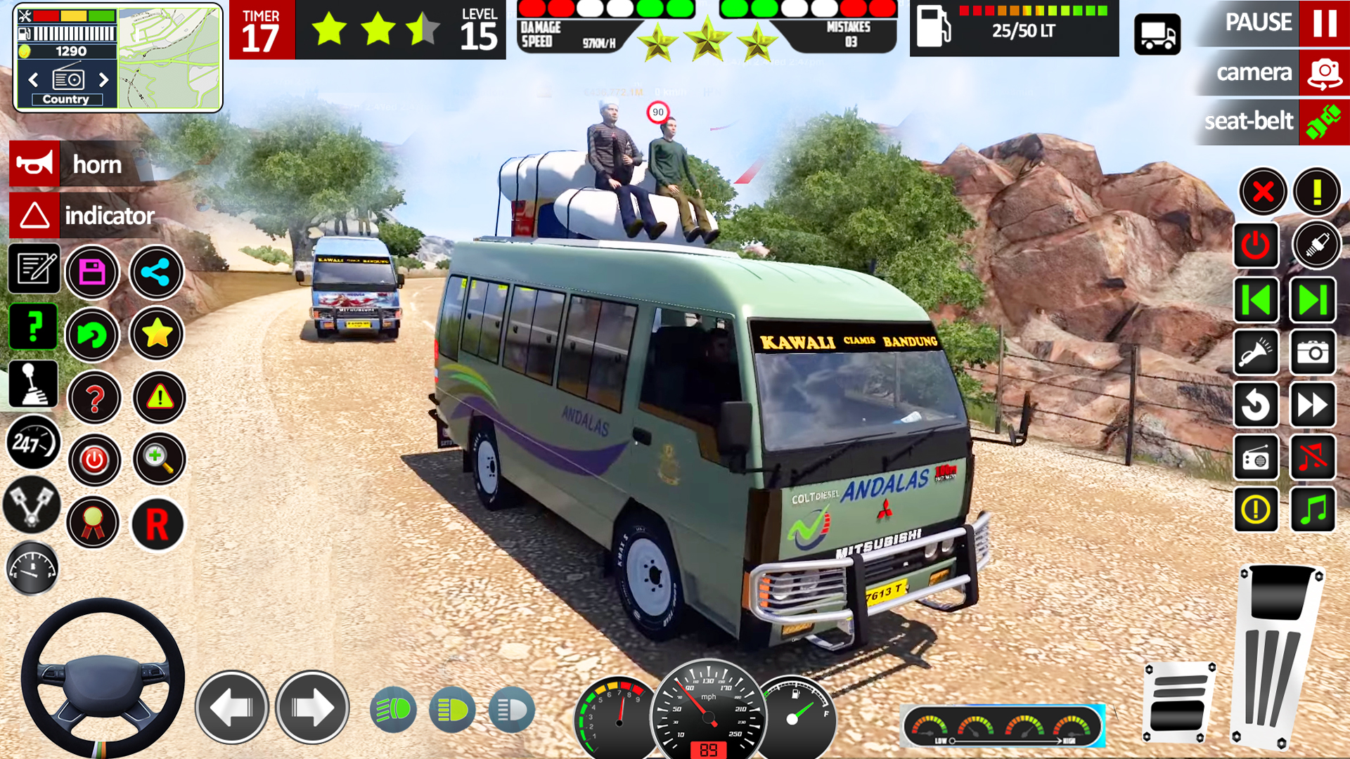 اسکرین شات 2 بازی Coach Bus Driving Games 3D