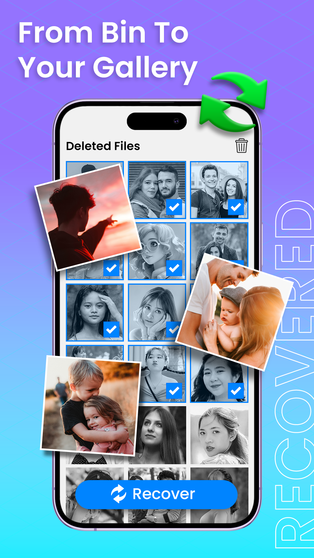 اسکرین شات 3 برنامه Photo Recovery: Data Recovery
