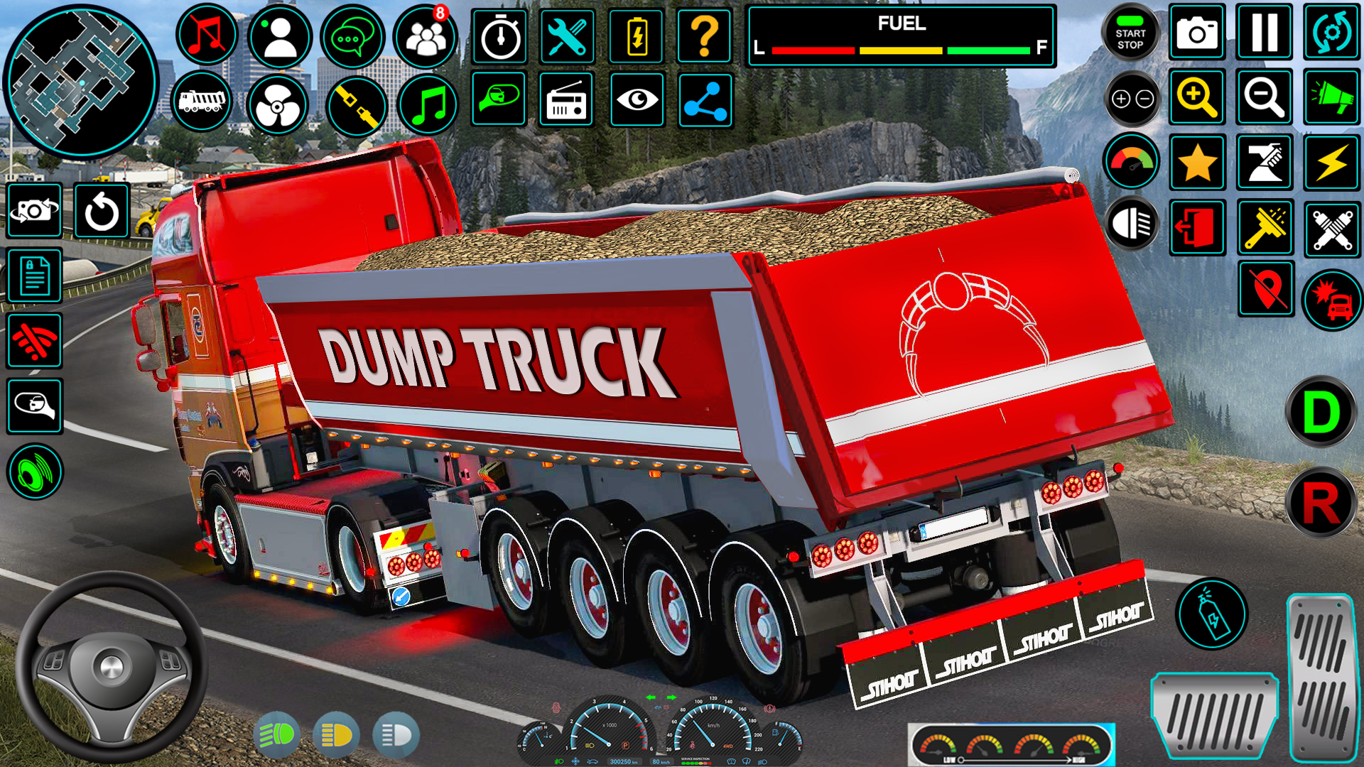 اسکرین شات 2 بازی City Truck Driving Game 3D