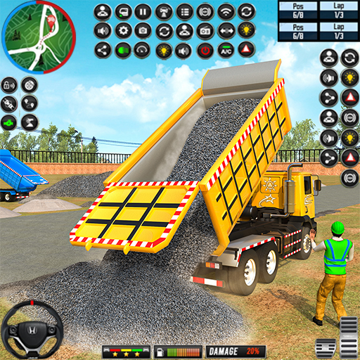 اسکرین شات 1 بازی City Truck Driving Game 3D