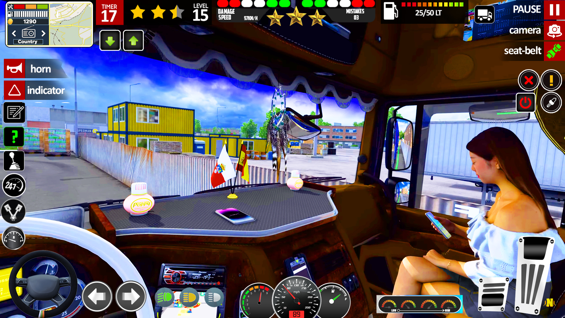 اسکرین شات 6 بازی City Truck Driving Game 3D