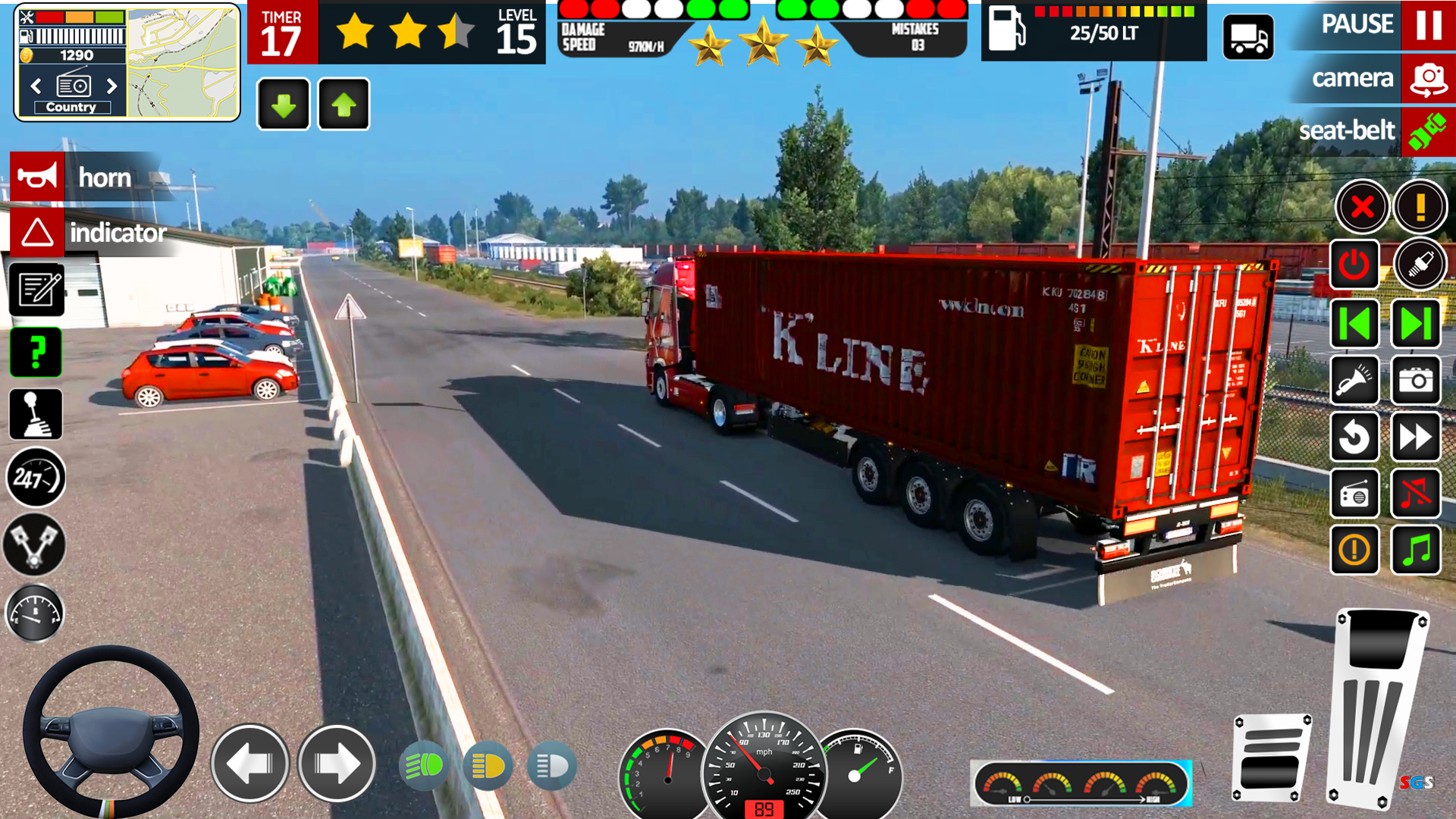 اسکرین شات 7 بازی City Truck Driving Game 3D