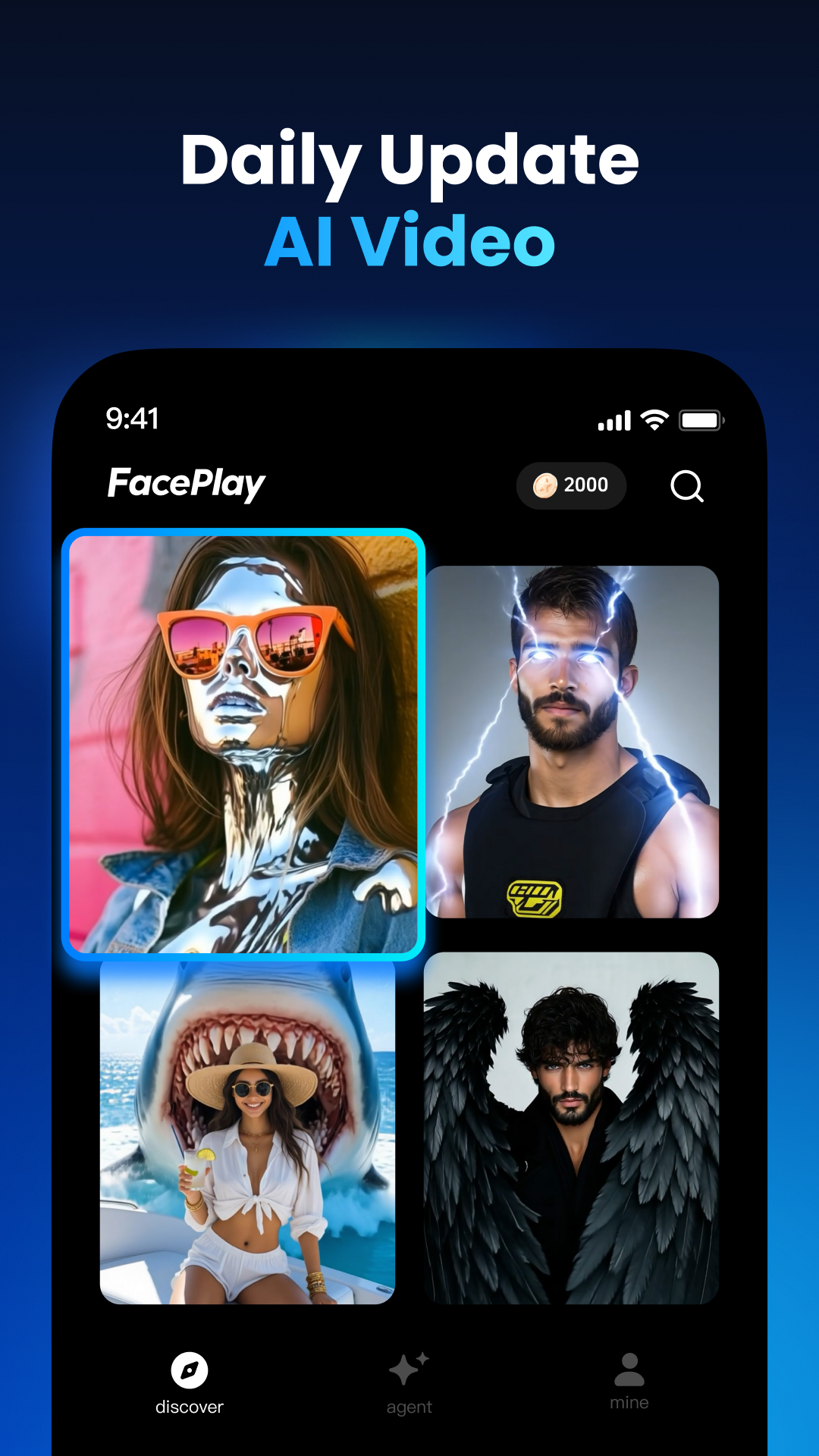 اسکرین شات 4 برنامه Faceplay: Nano Banana
