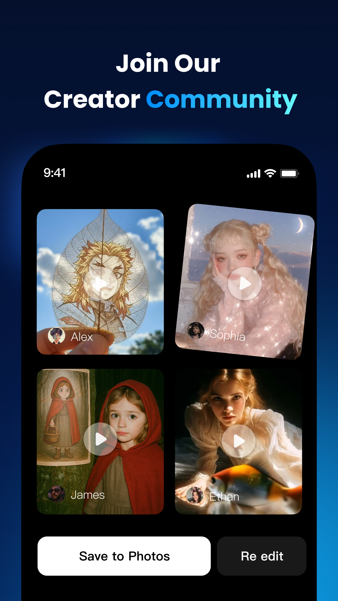 اسکرین شات 7 برنامه Faceplay: Nano Banana