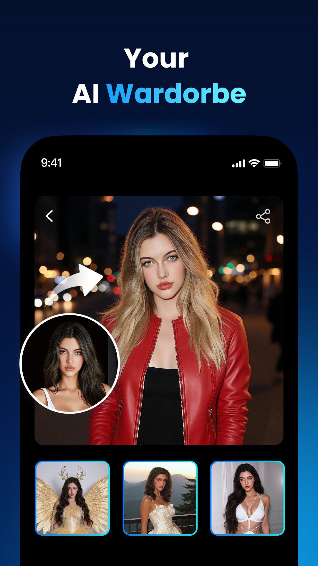 اسکرین شات 5 برنامه Faceplay: Nano Banana