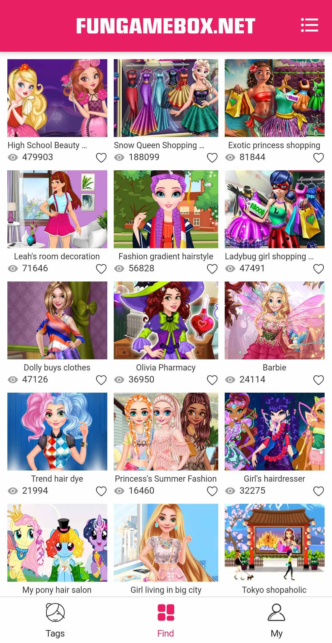 اسکرین شات 3 بازی Girls Of FunGamebox