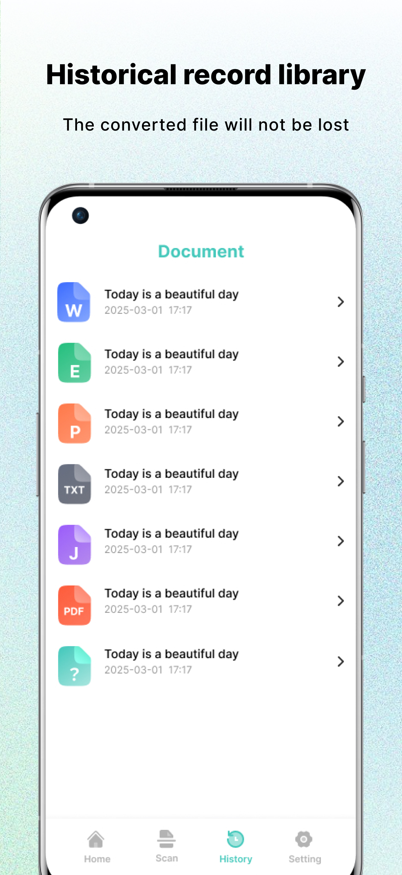 اسکرین شات 4 برنامه AI PDF Scanner