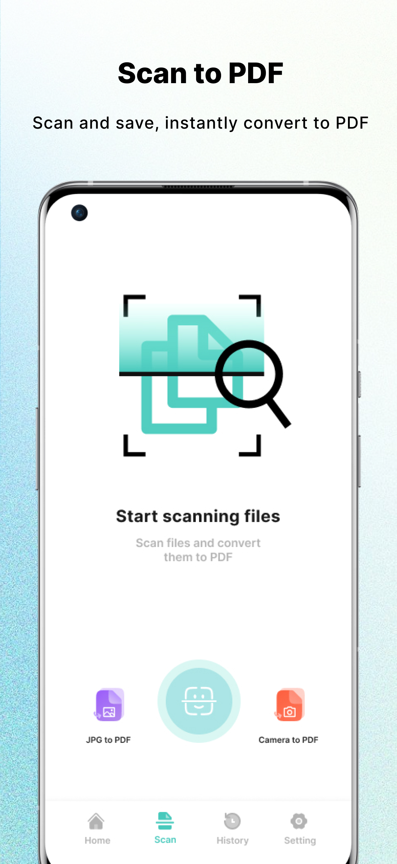 اسکرین شات 2 برنامه AI PDF Scanner