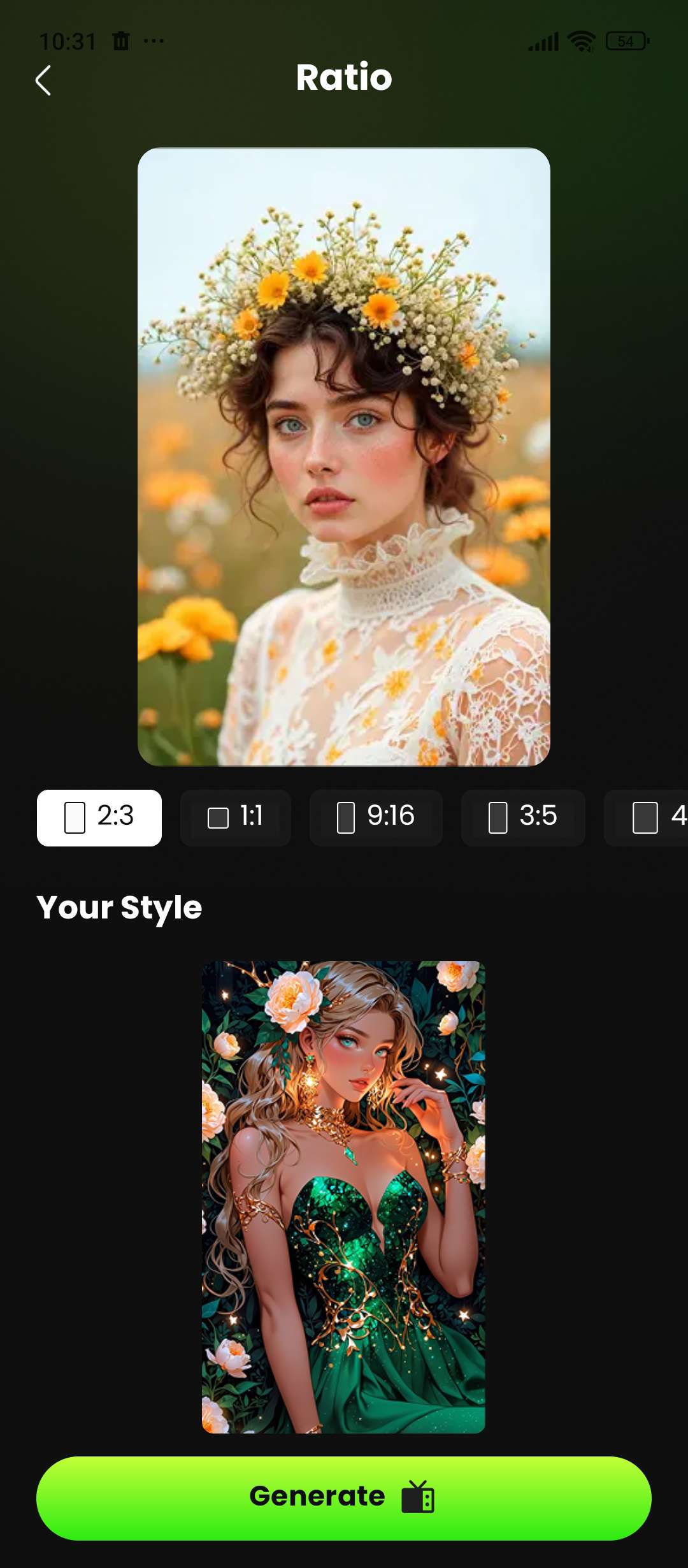اسکرین شات 2 برنامه Pixenia: Ai Photo Editor & Art