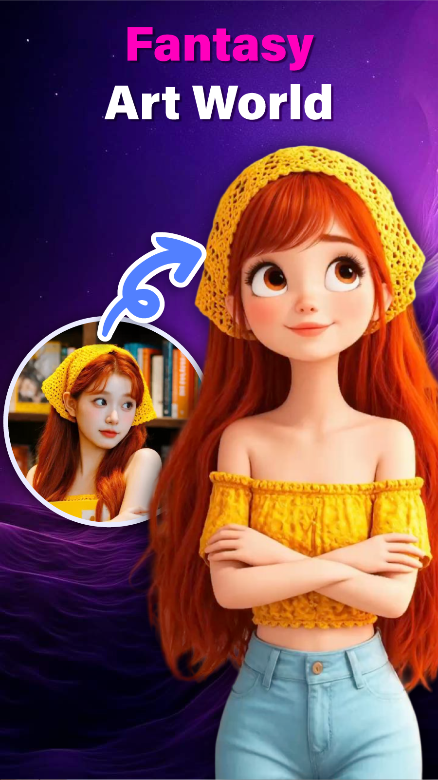 اسکرین شات 2 برنامه MyPhoto: AI Photo Generator