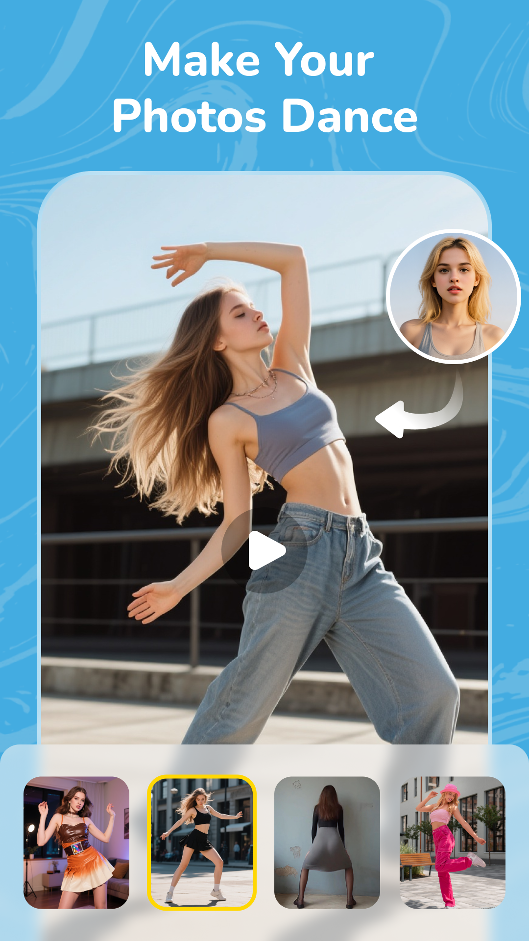 اسکرین شات 2 برنامه Face Me - AI Art Photo Editor