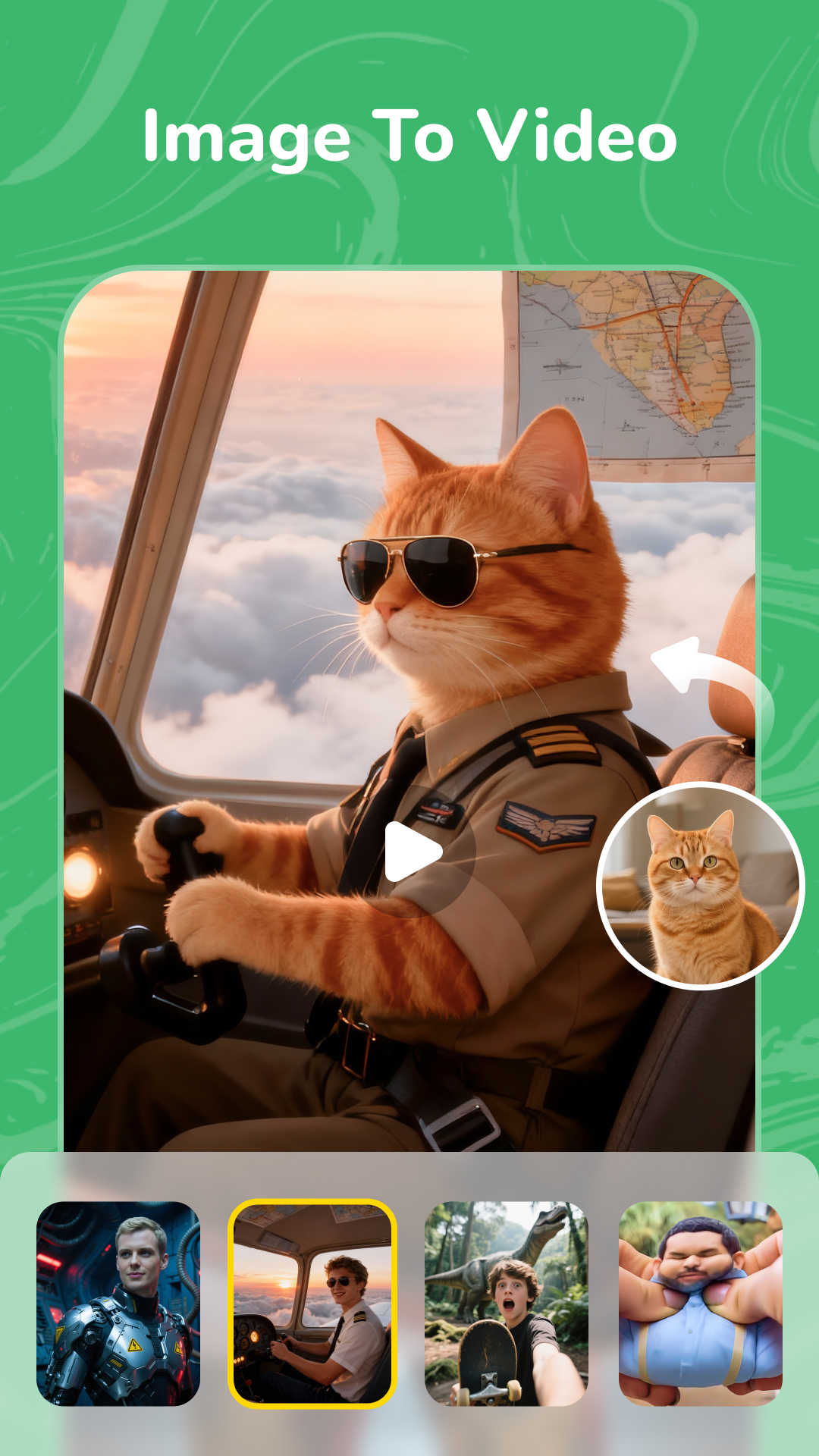 اسکرین شات 3 برنامه Face Me: AI Art Photo Editor