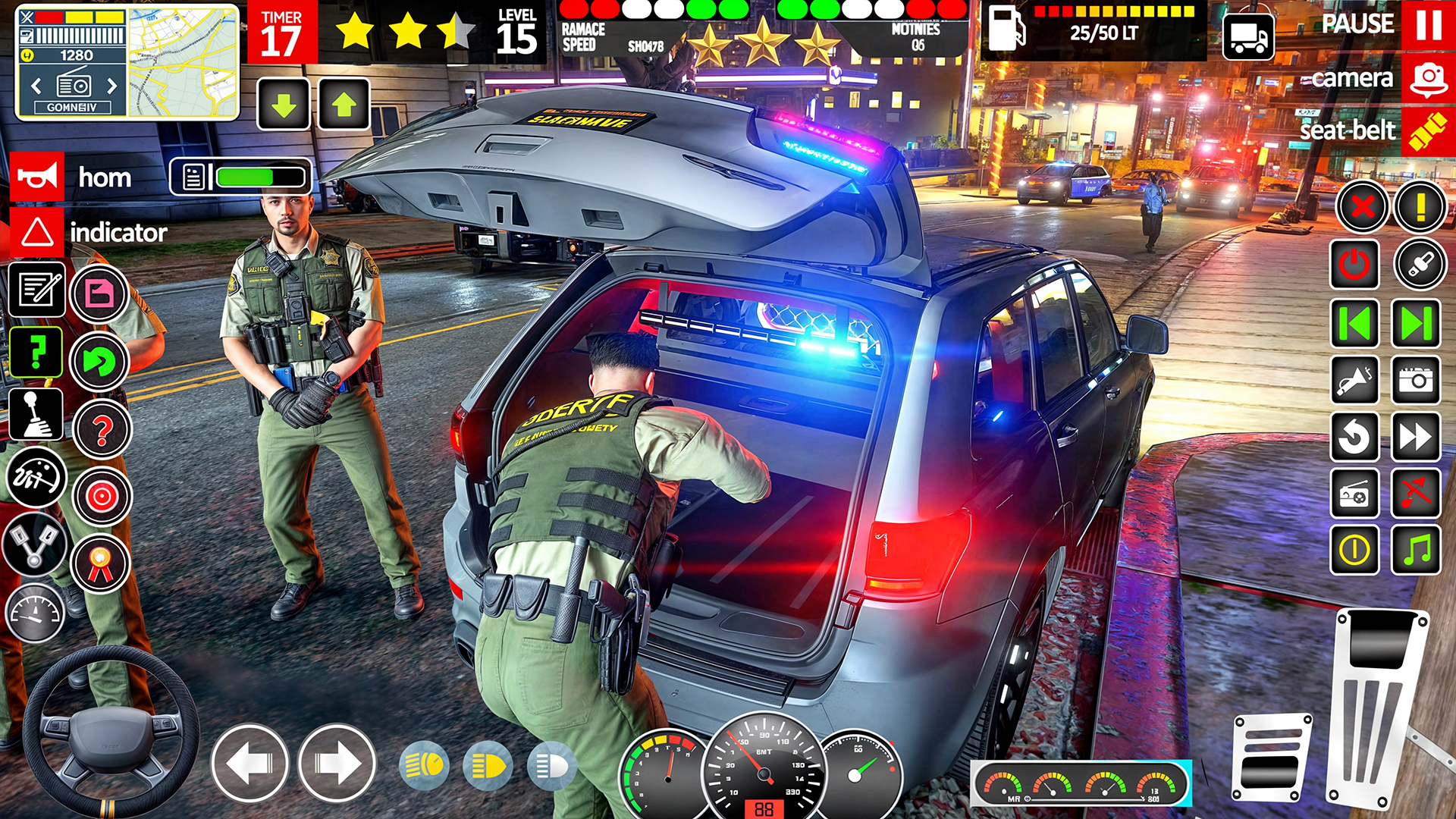 اسکرین شات 8 بازی Police Car Game 3d Car Driving