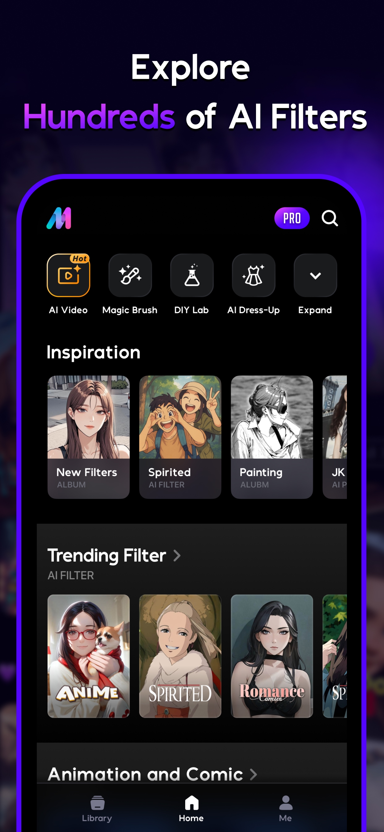 اسکرین شات 8 برنامه AI Mirror: AI Photo & Video