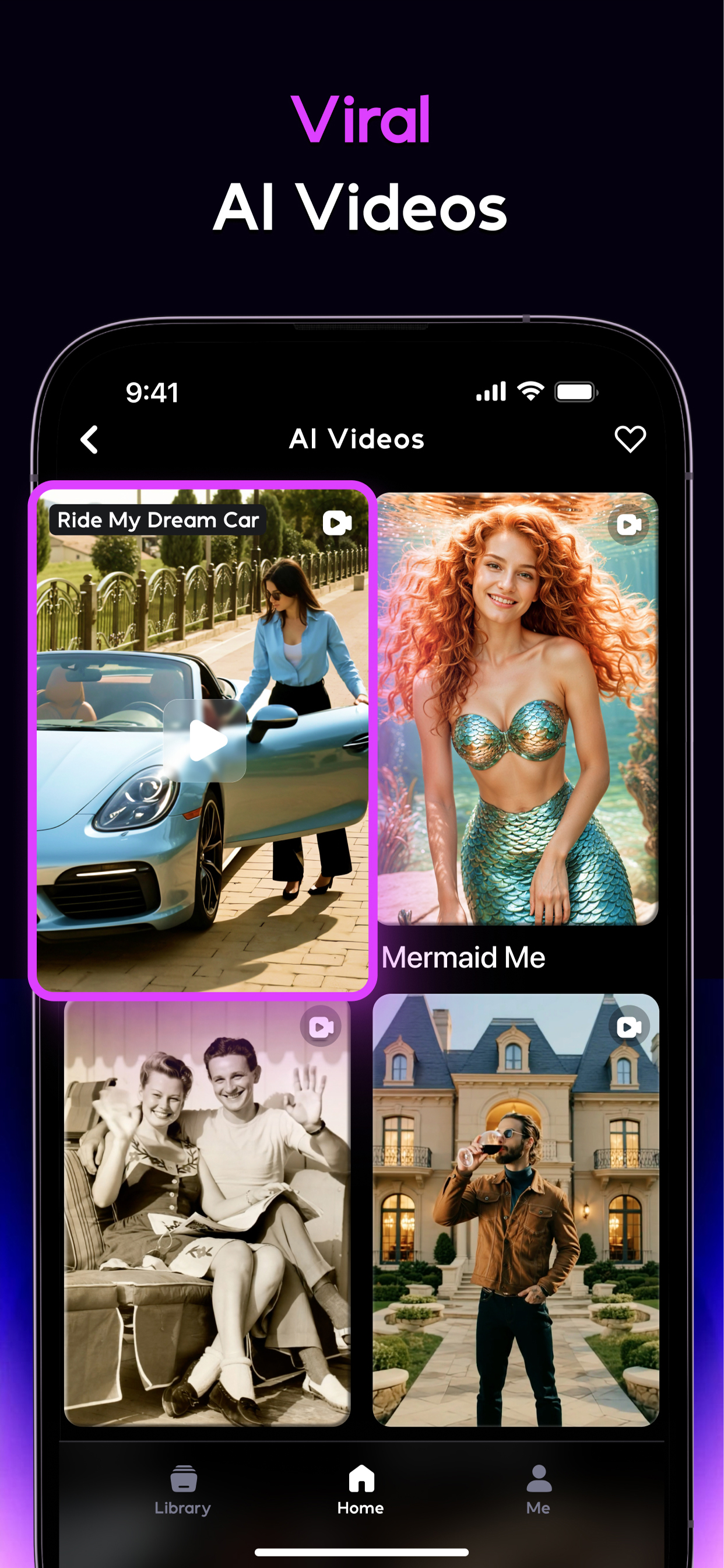 اسکرین شات 4 برنامه AI Mirror: AI Photo & Video