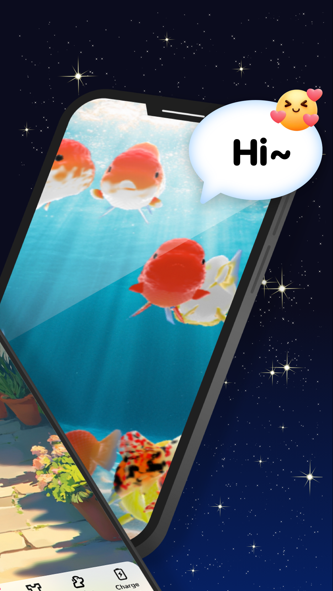 اسکرین شات 2 برنامه Interactive Wallpaper-PetWallz