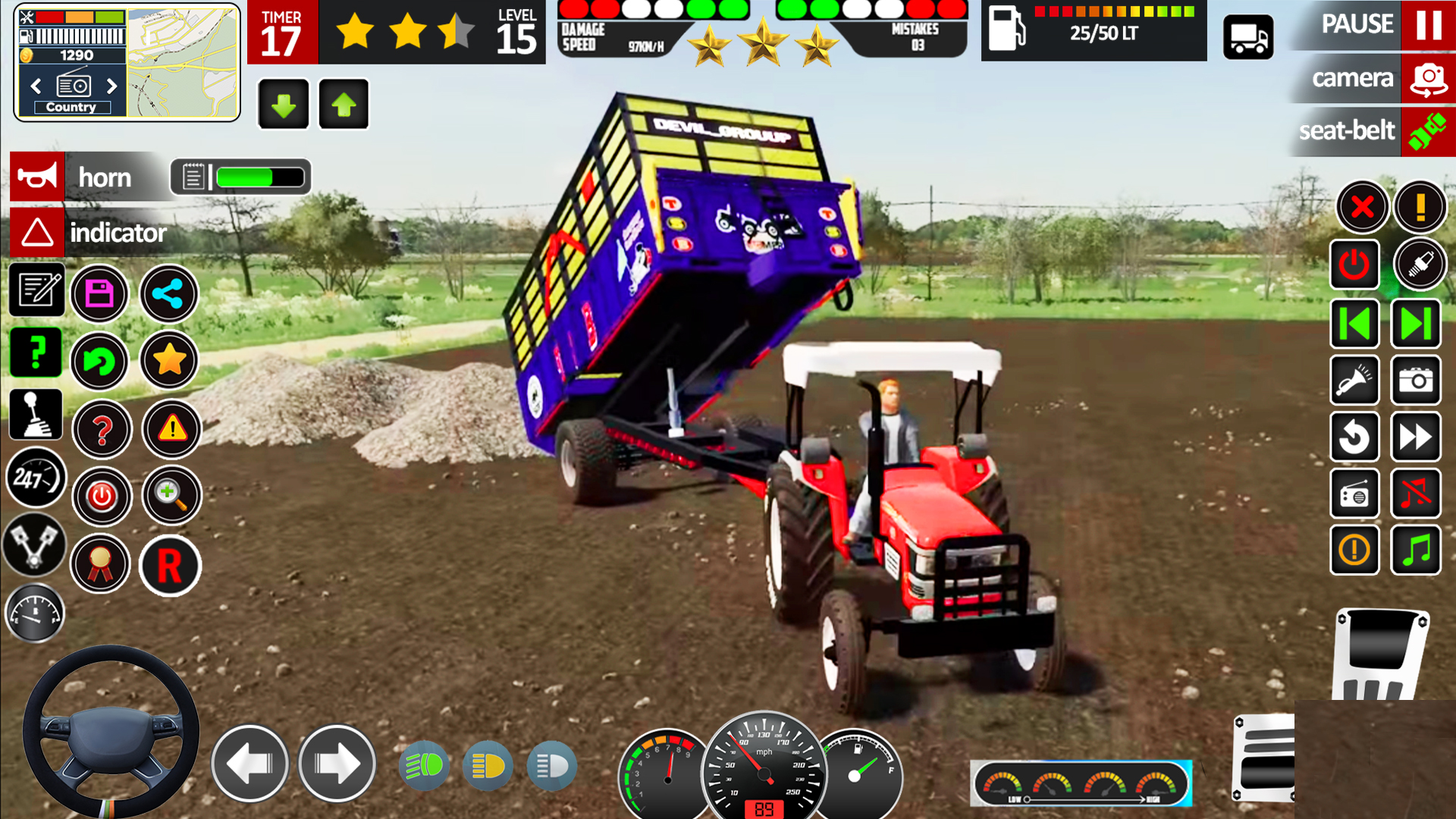 اسکرین شات 2 بازی Tractor Simulator Farming Game