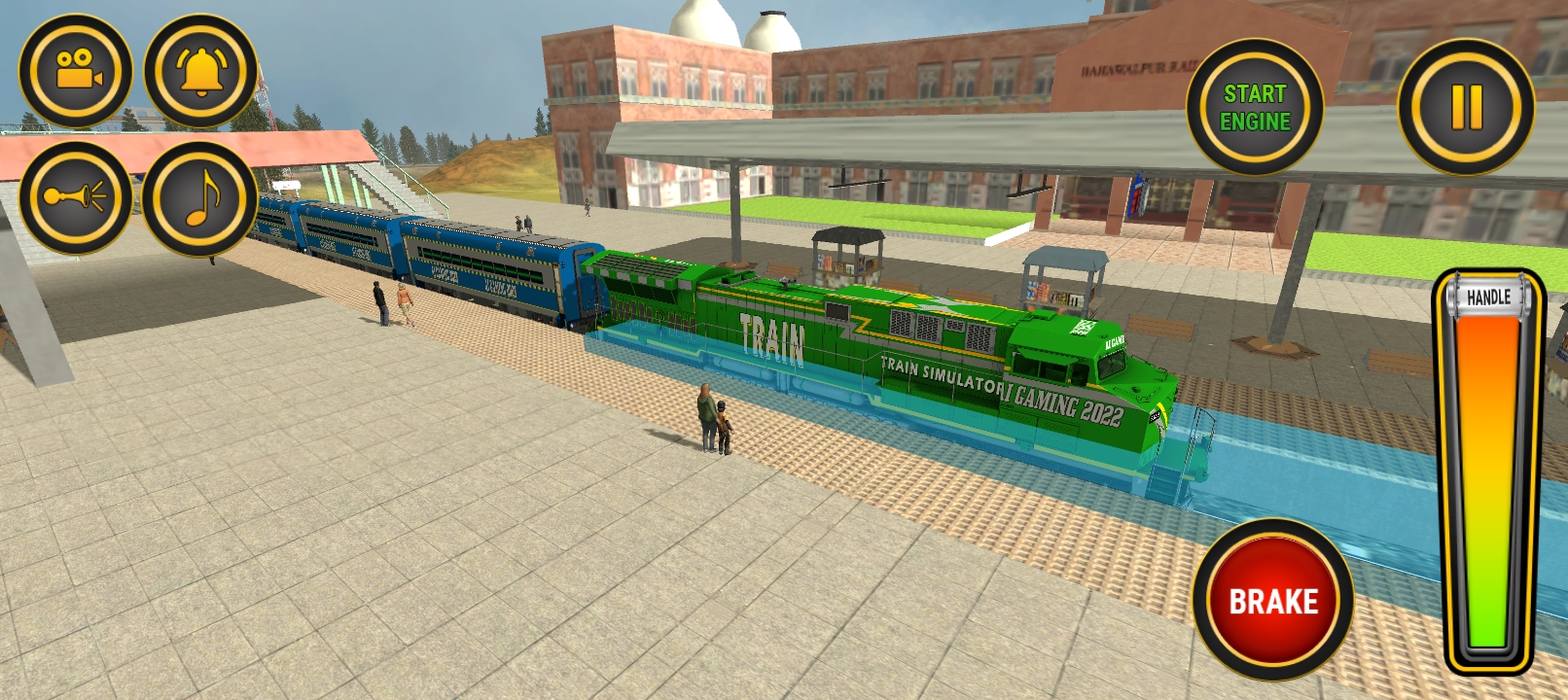 اسکرین شات 2 بازی Train Driving Games Simulator