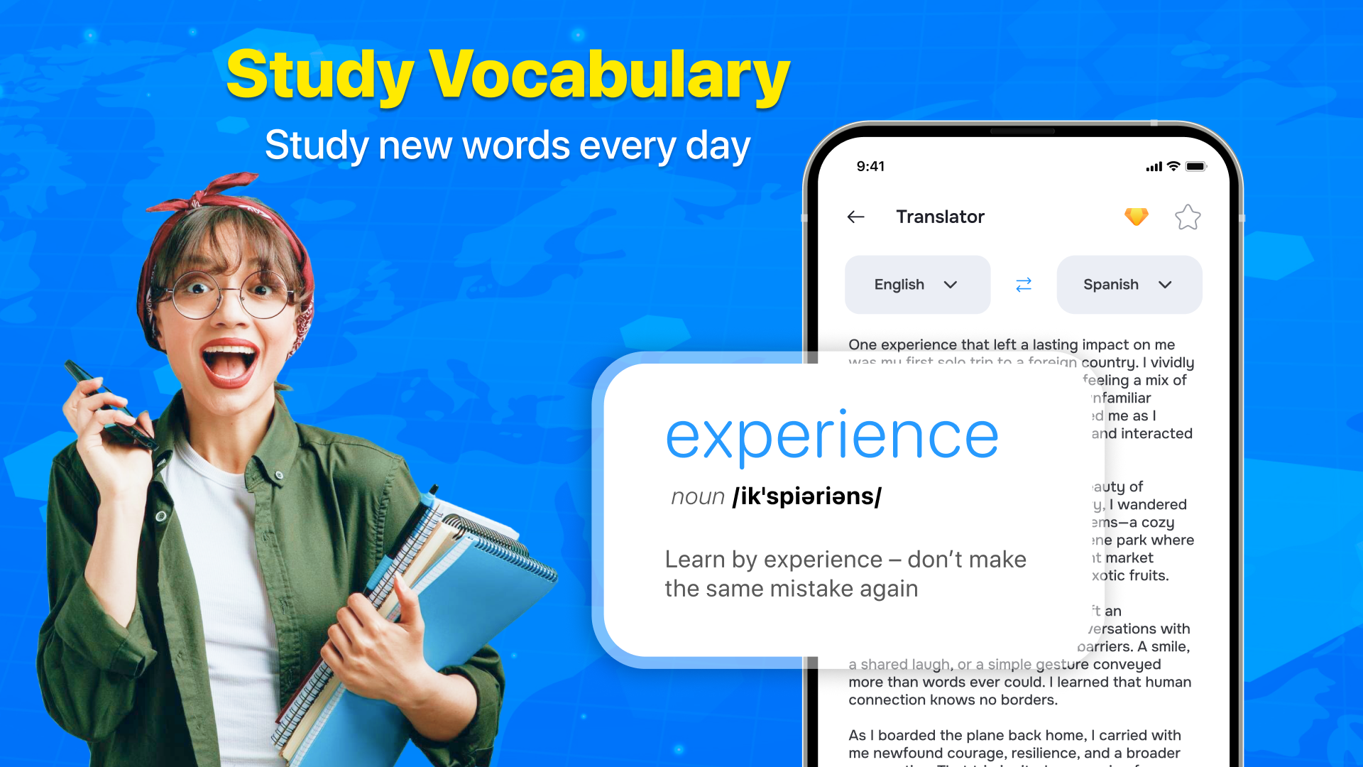 اسکرین شات برنامه Translate App - AI Translator 6