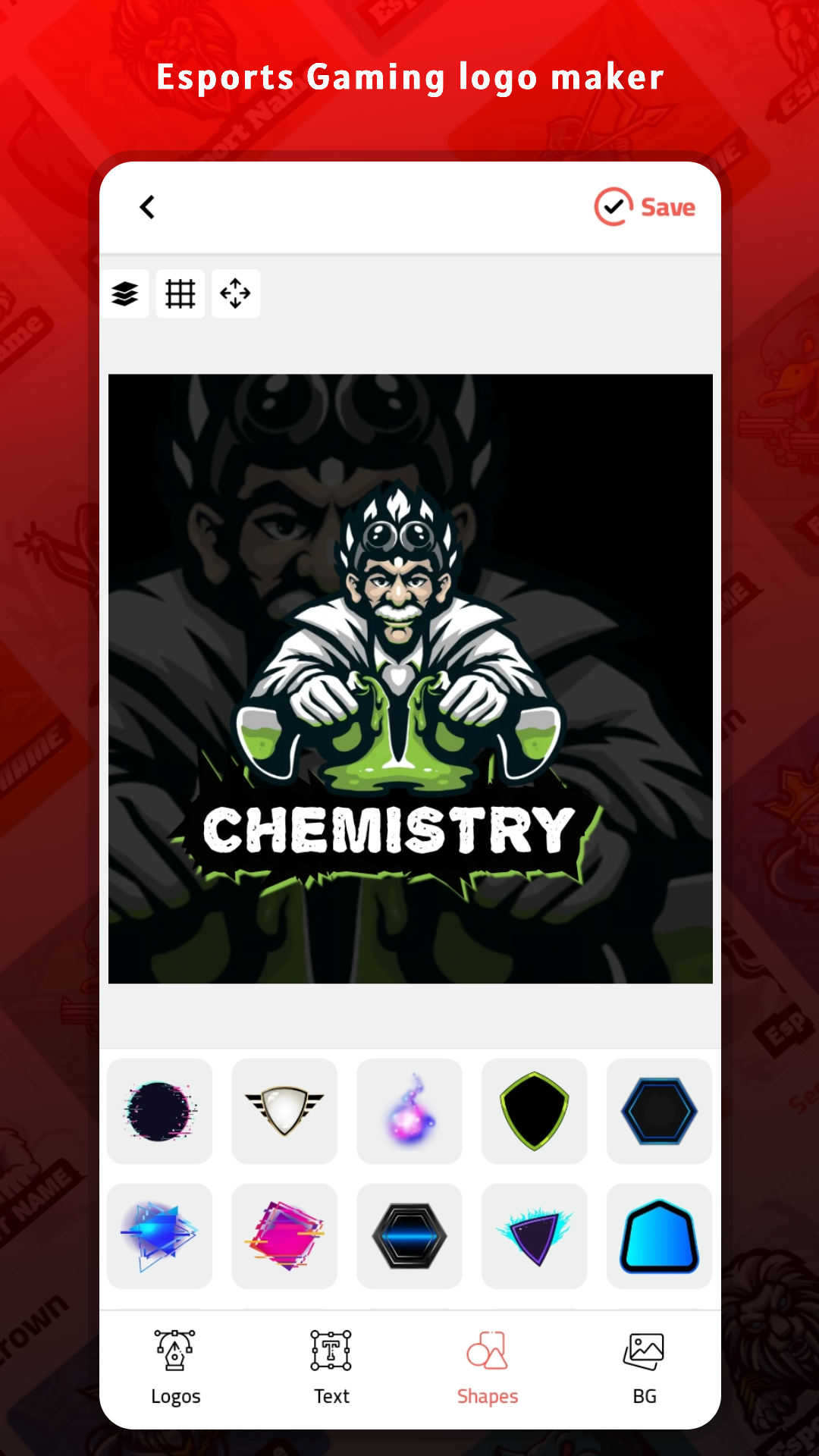 اسکرین شات 6 برنامه Esports Gaming Logo Maker
