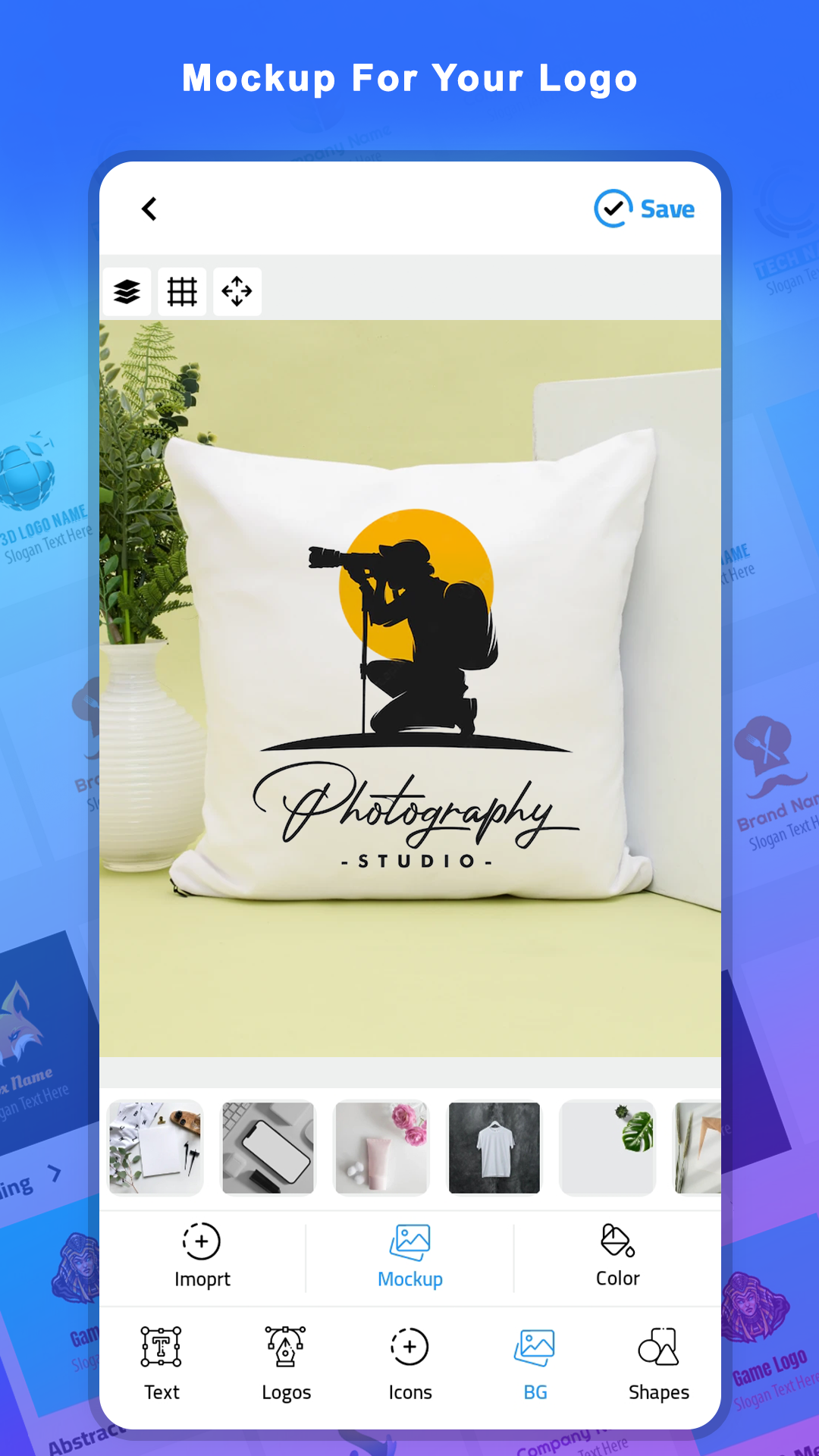 اسکرین شات 4 برنامه Logo Maker - Logo Creator