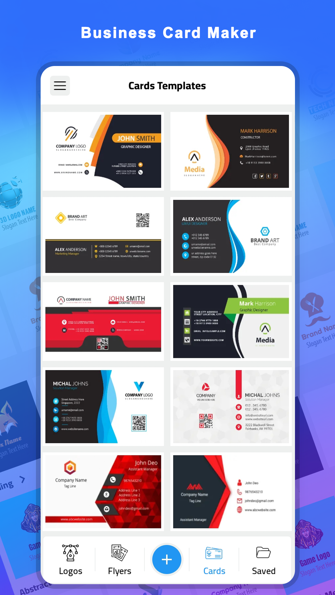 اسکرین شات 7 برنامه Logo Maker - Logo Creator