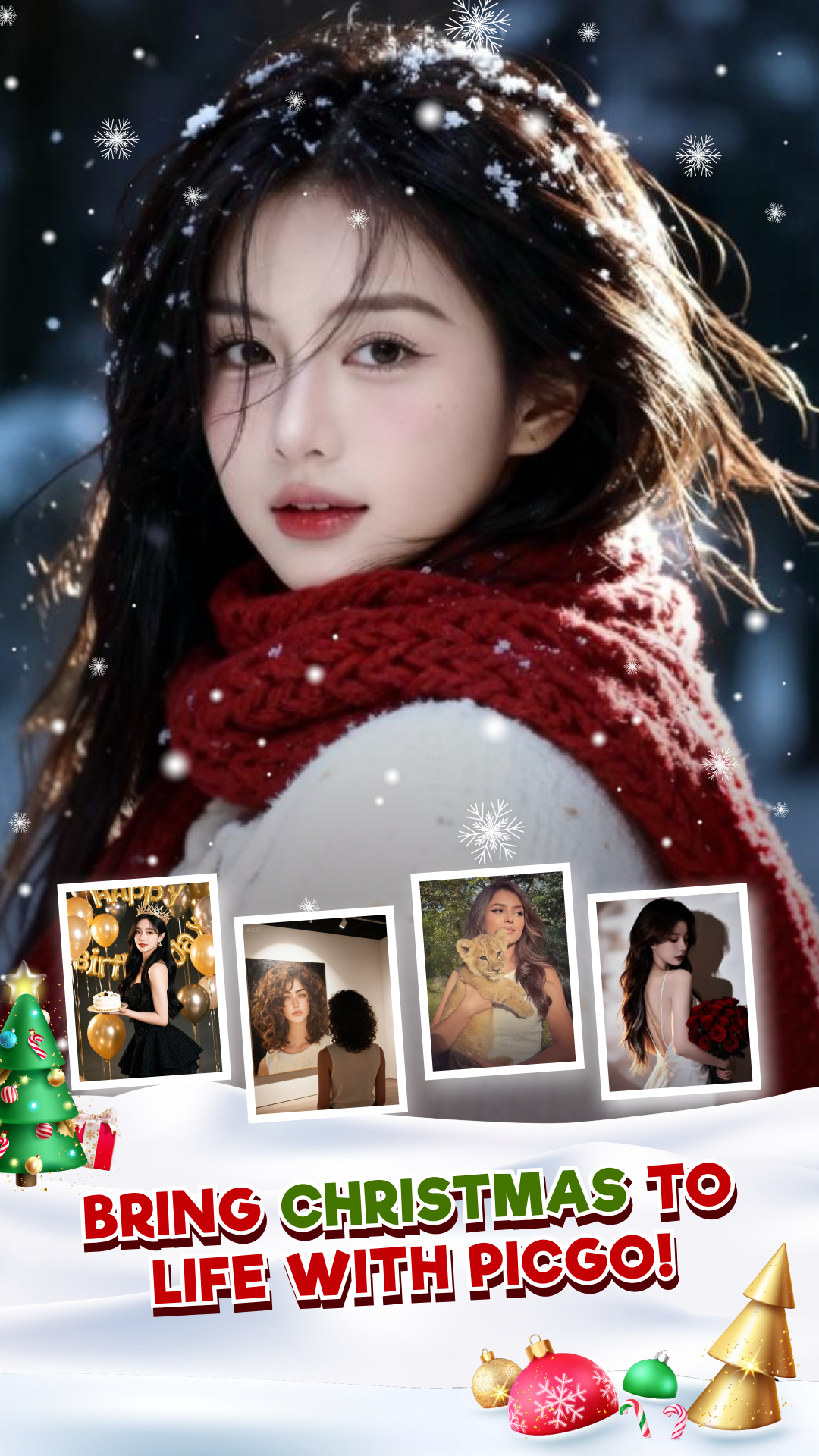 اسکرین شات 1 برنامه PicGo: AI Photo & Video