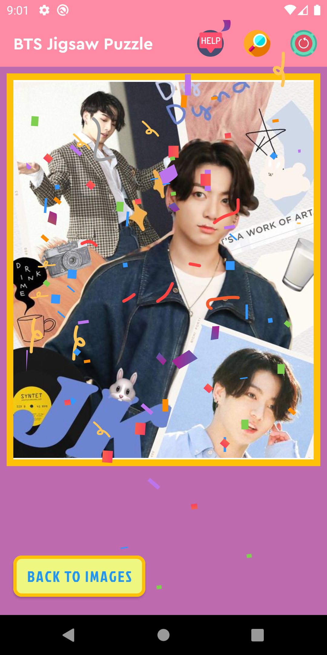 اسکرین شات 5 بازی BTS Jigsaw Puzzle Game