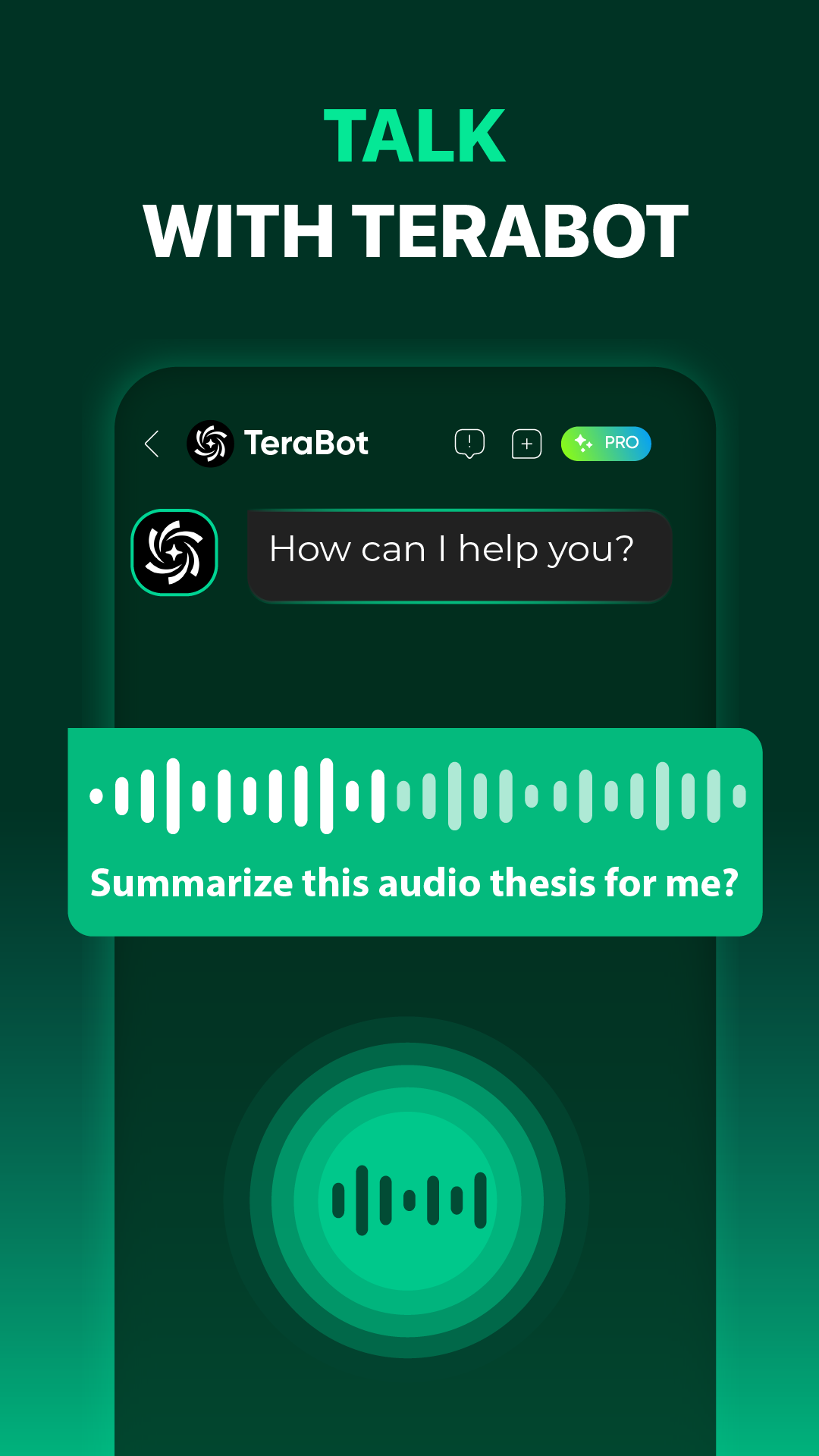 اسکرین شات 5 برنامه TeraBot: AI Chatbot Assistant