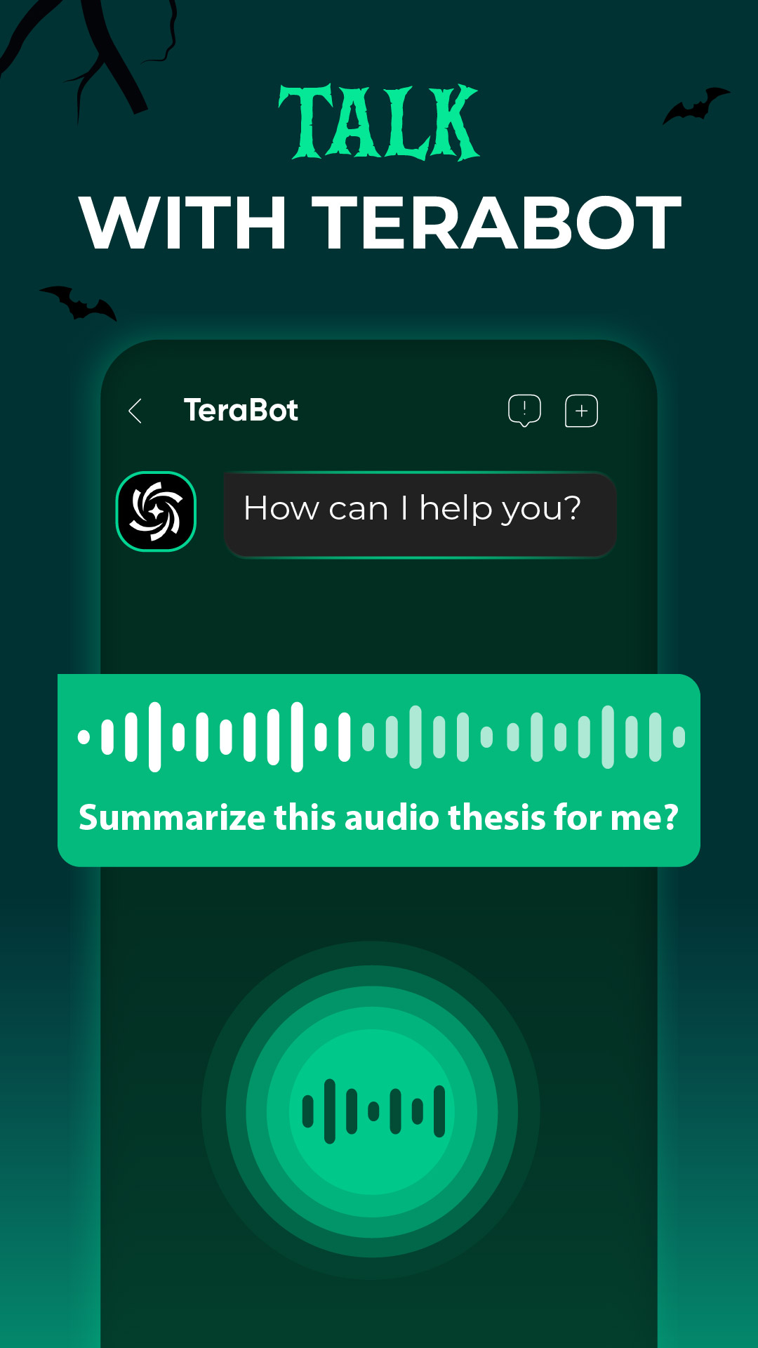 اسکرین شات 5 برنامه TeraBot: AI Chatbot Assistant