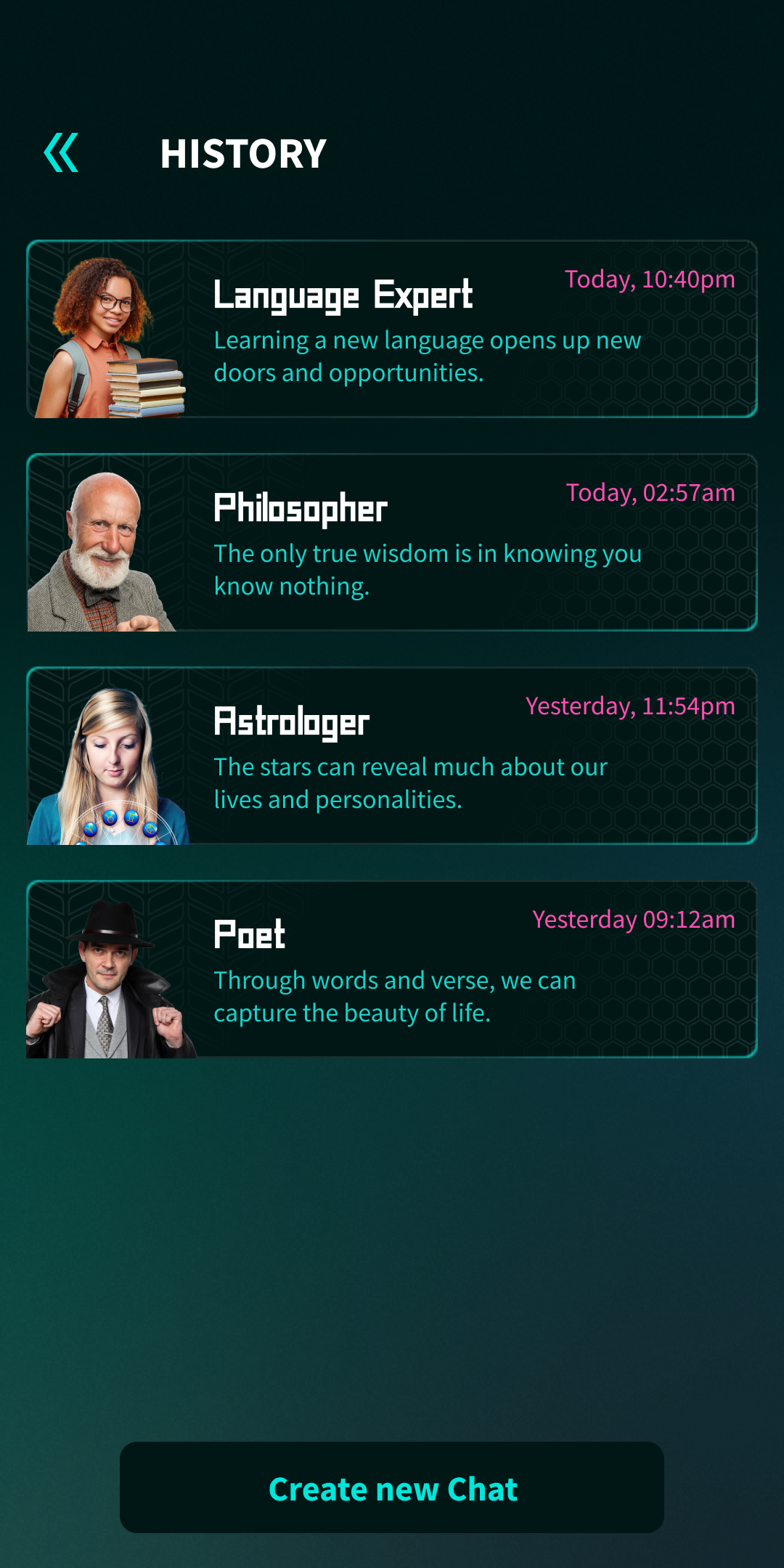 اسکرین شات 5 برنامه AI Chat App - AI Chatbot