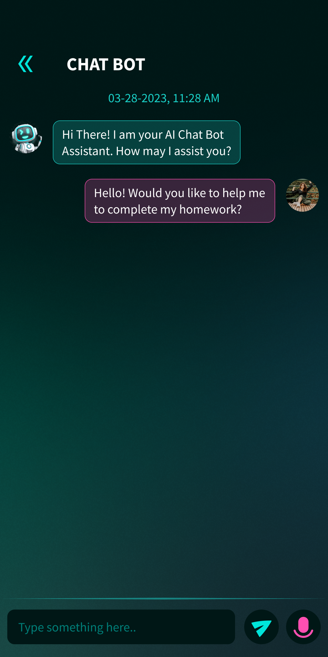 اسکرین شات 4 برنامه AI Chat App - AI Chatbot