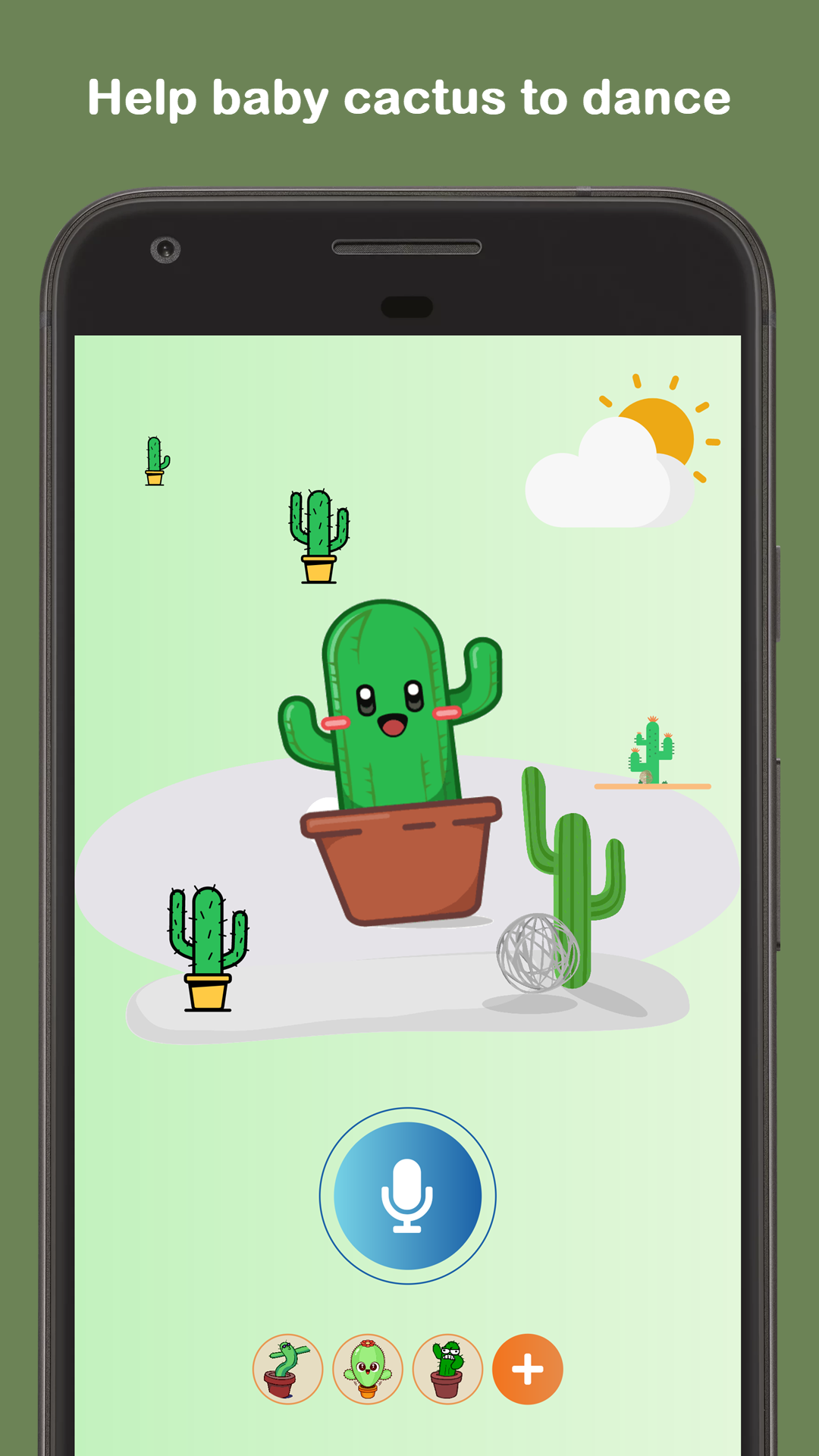 اسکرین شات 6 برنامه Dancing Cactus & Talking